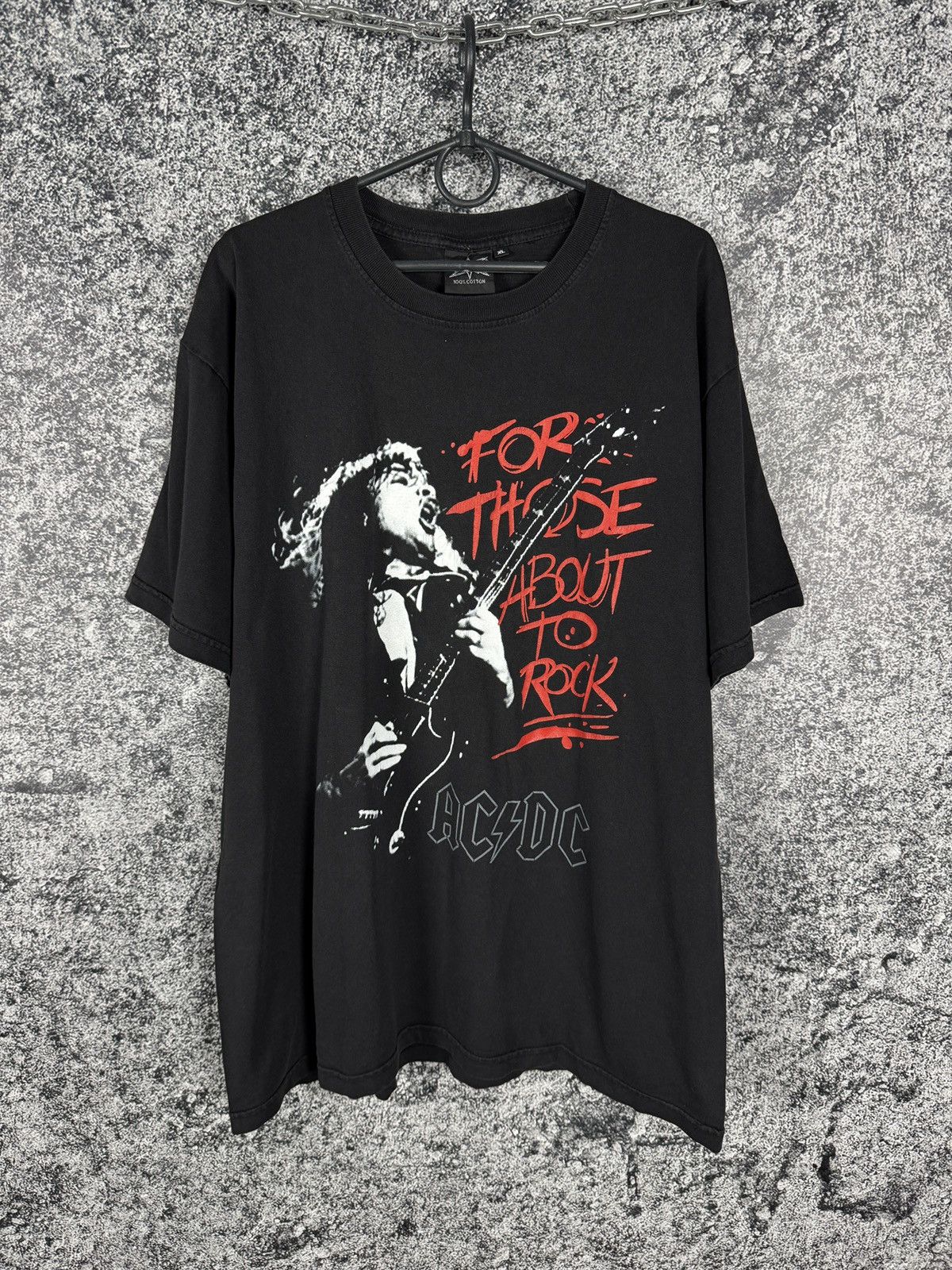 AC/DC AC/DC For Those About To Rock T-Shirt Vintage Band Tee XL Size US XL / EU 56 / 4 - 2 Thumbnail