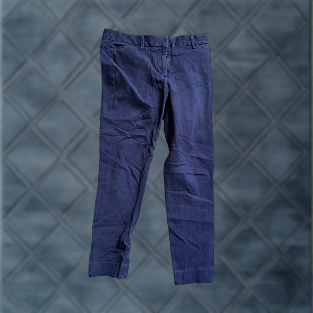 Gap Gap Slim Cropped Stretch Women 00R Pants Navy Pockets Blue Cotton Blend Slim Fit Regular Inseam 26 in Pants Size 24" / US 00 / IT 34 - 1 Thumbnail