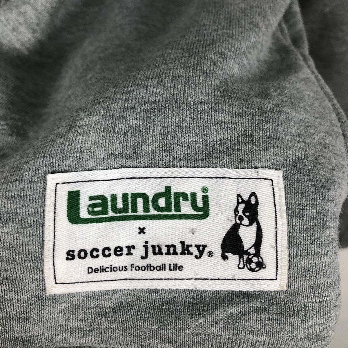 Japanese Brand × Vintage 📌Vintage Zipper Sweater Laundry x Soccer Junky big Logo Size US L / EU 52-54 / 3 - 20 Thumbnail