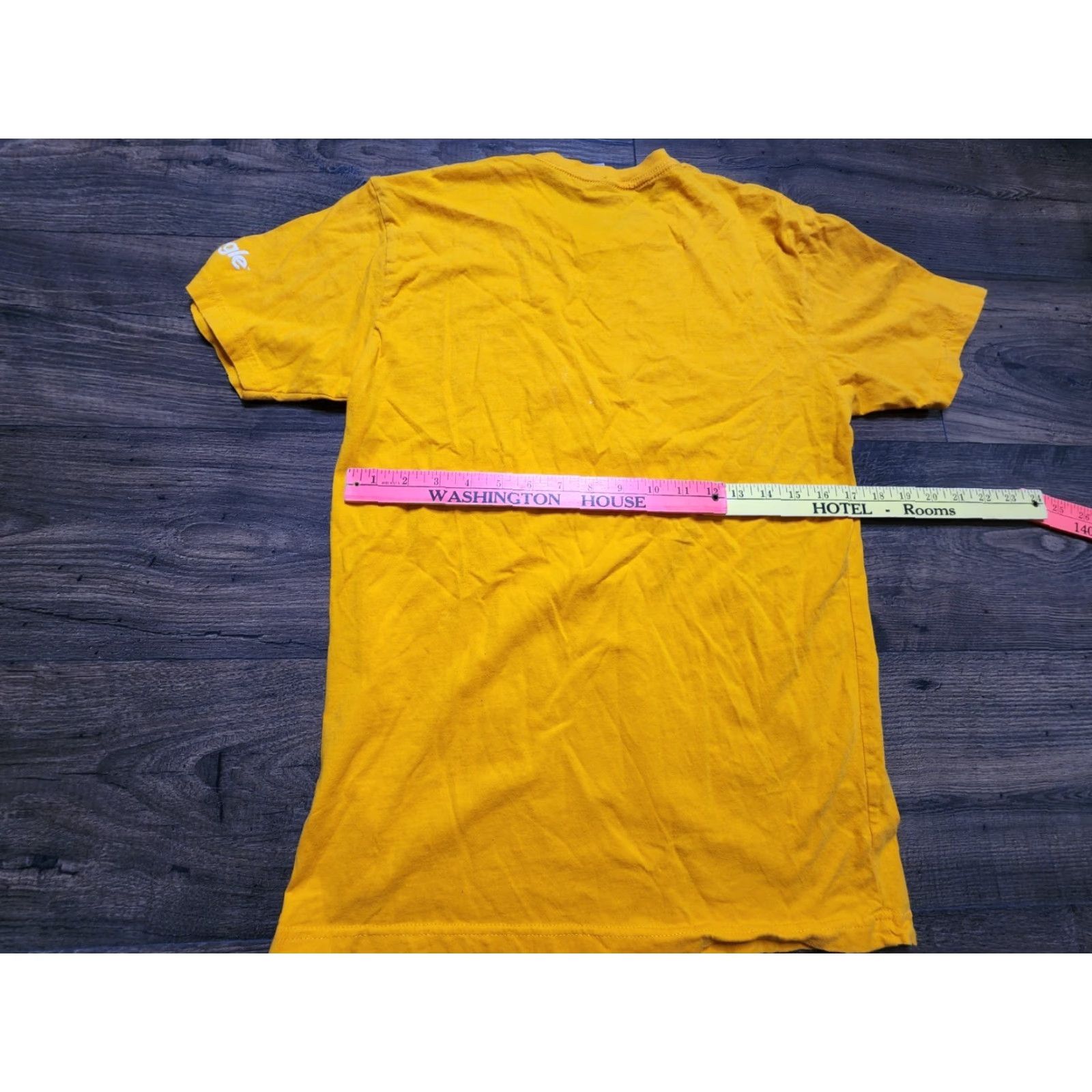Next Level Google I'm Internet Awesome Yellow T-Shirt Slim Fit Mens M Size US M / EU 48-50 / 2 - 2 Thumbnail