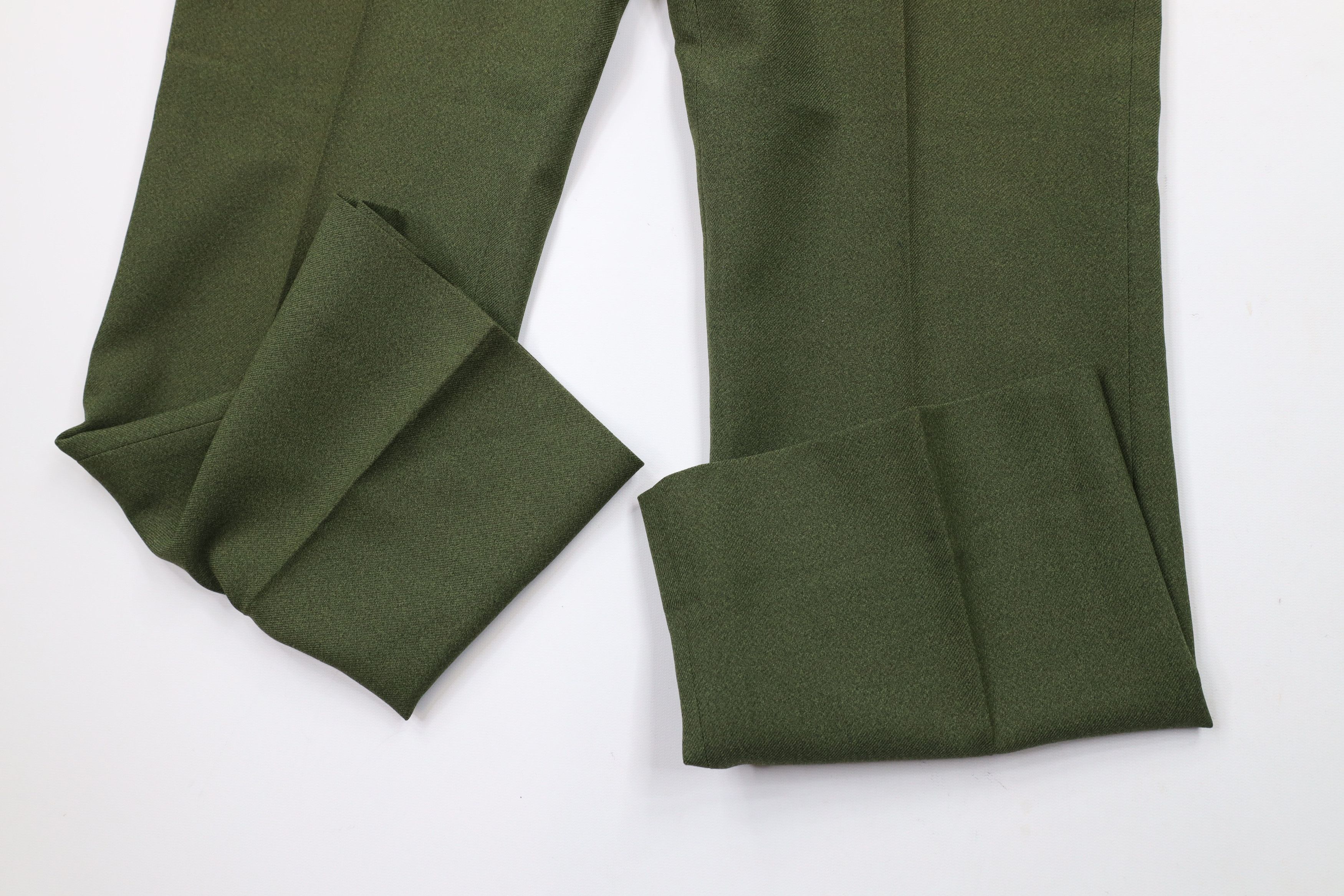 Vintage Vintage 70s Streetwear Wide Leg Chino Pants Avocado USA Size US 36 / EU 52 - 6 Thumbnail