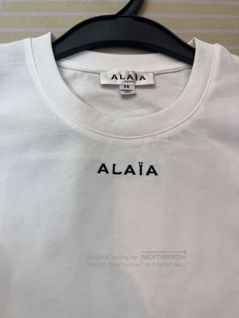 Alaia Alaia Women's Short Sleeve T-Shirt Size XS / US 0-2 / IT 36-38 - 2 Thumbnail
