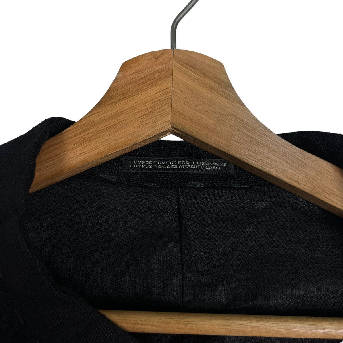 Yohji Yamamoto 🔥VTG YOHJI YAMAMOTO POUR HOMME AW1999 WOOL BUTTON JACKET Size US L / EU 52-54 / 3 - 16 Thumbnail