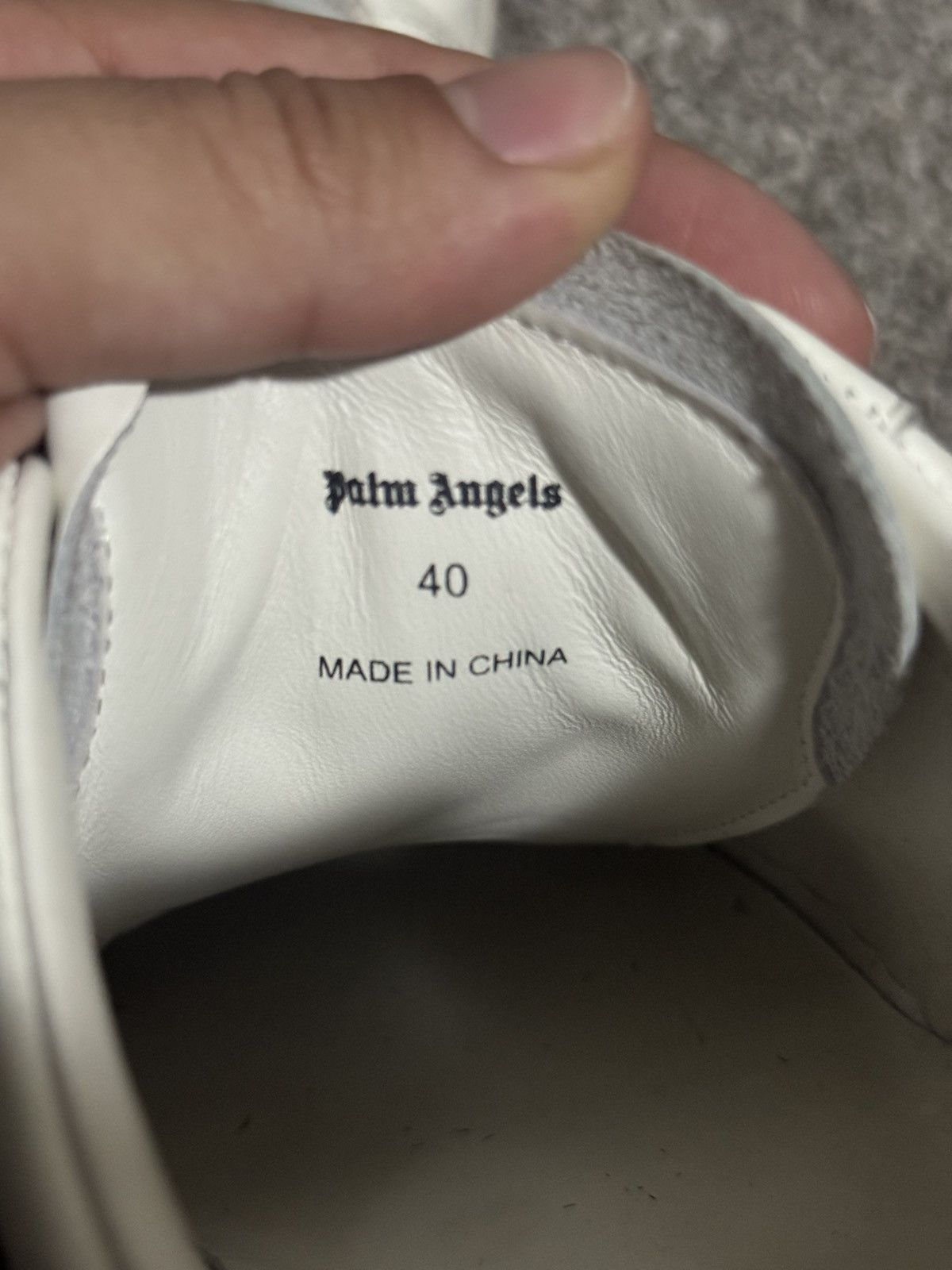 Palm Angels Palm Angels Distressed Flame Low Top Size US 7.5 / EU 40-41 - 5 Thumbnail