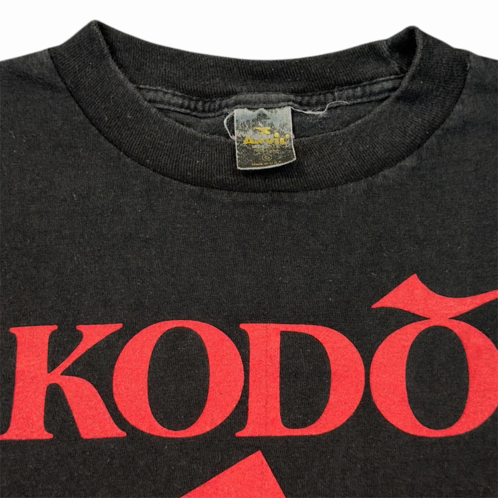 Anvil VTG 1980`s Kodo One Earth Tour Shirt Anvil L 19” X 26.6” Size US L / EU 52-54 / 3 - 2 Thumbnail