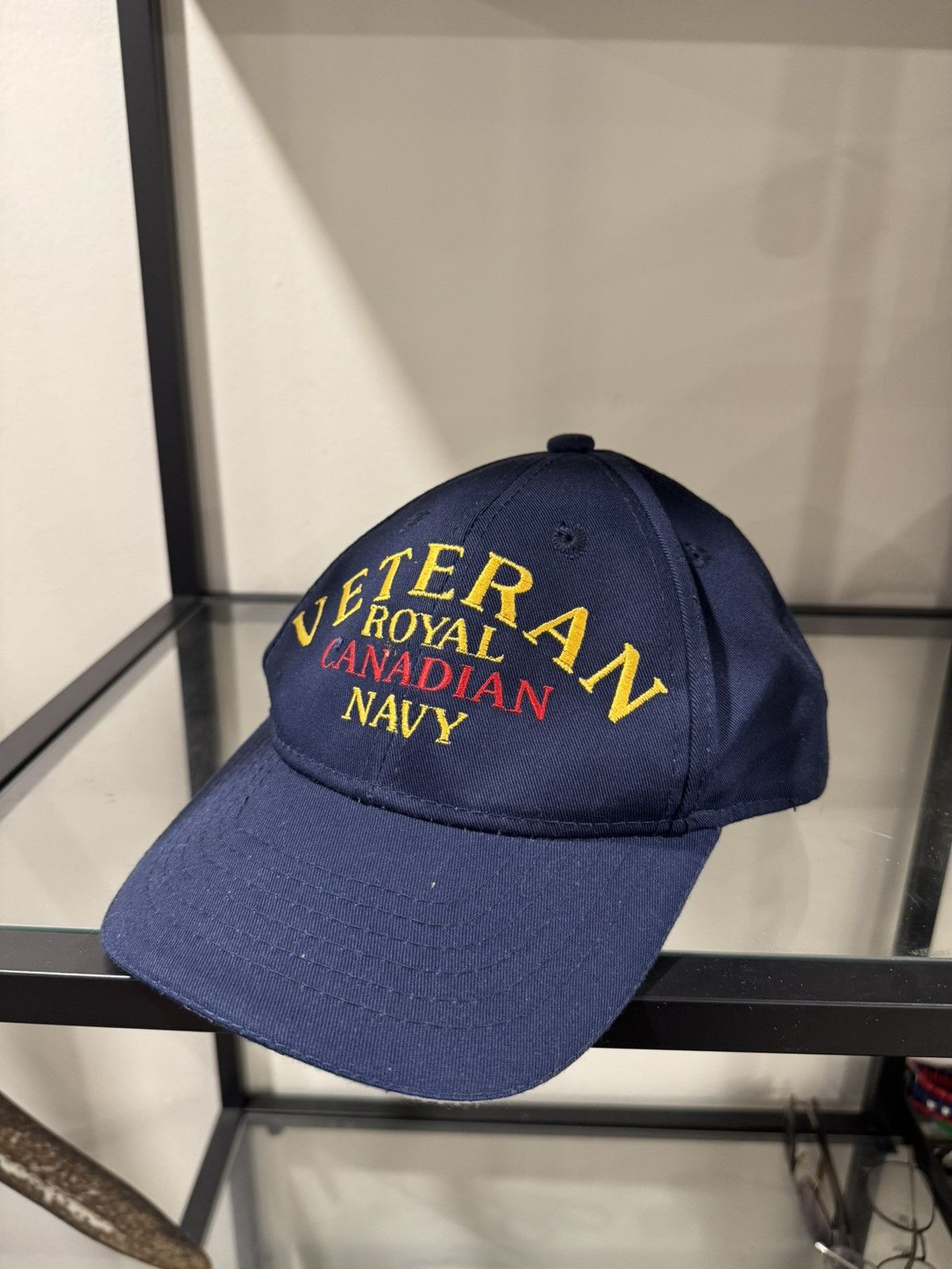 Vintage Sea Dog Vintage Veteran Royal Canadian Navy Hat Blue Size ONE SIZE - 1 Thumbnail