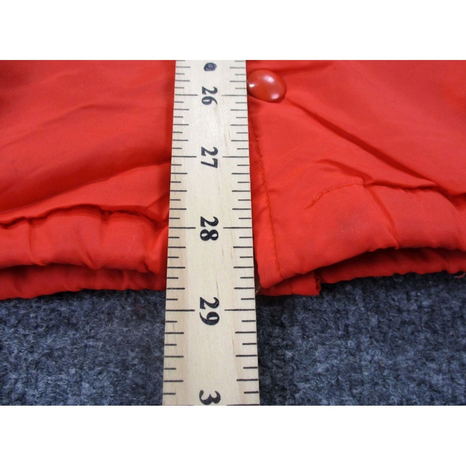 Champion VINTAGE Champion Jacket Mens XL Nylon Windbreaker Athletic Track USA Made 80s 90s Orange Embroidered Size US XL / EU 56 / 4 - 4 Thumbnail