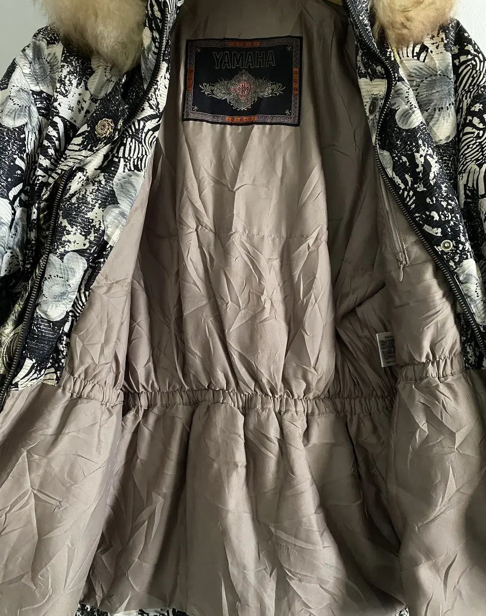 Japanese Brand × Yamaha YAMAHA fax fur jacket ifsixwasnine lgb style Size US L / EU 52-54 / 3 - 6 Thumbnail