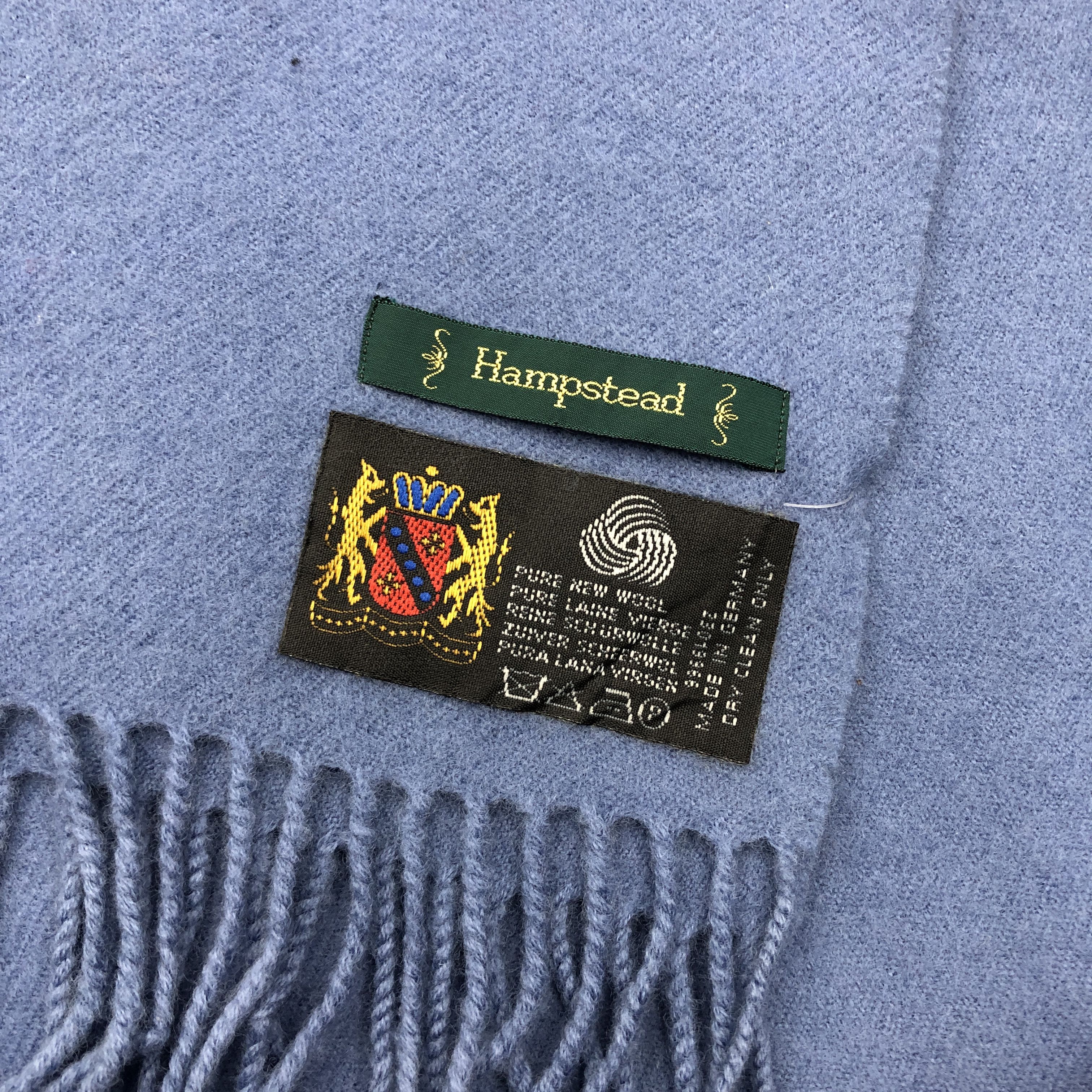 Vintage Vintage 90s Hampstead Scarf Muffler Wool Cashmere Scarves Size ONE SIZE - 6 Thumbnail