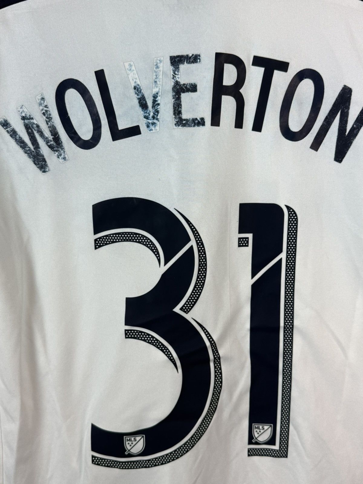 Adidas Adidas Los Angels Galaxy #31 Wolverton 2014/15 Home jersey Size US L / EU 52-54 / 3 - 12 Thumbnail
