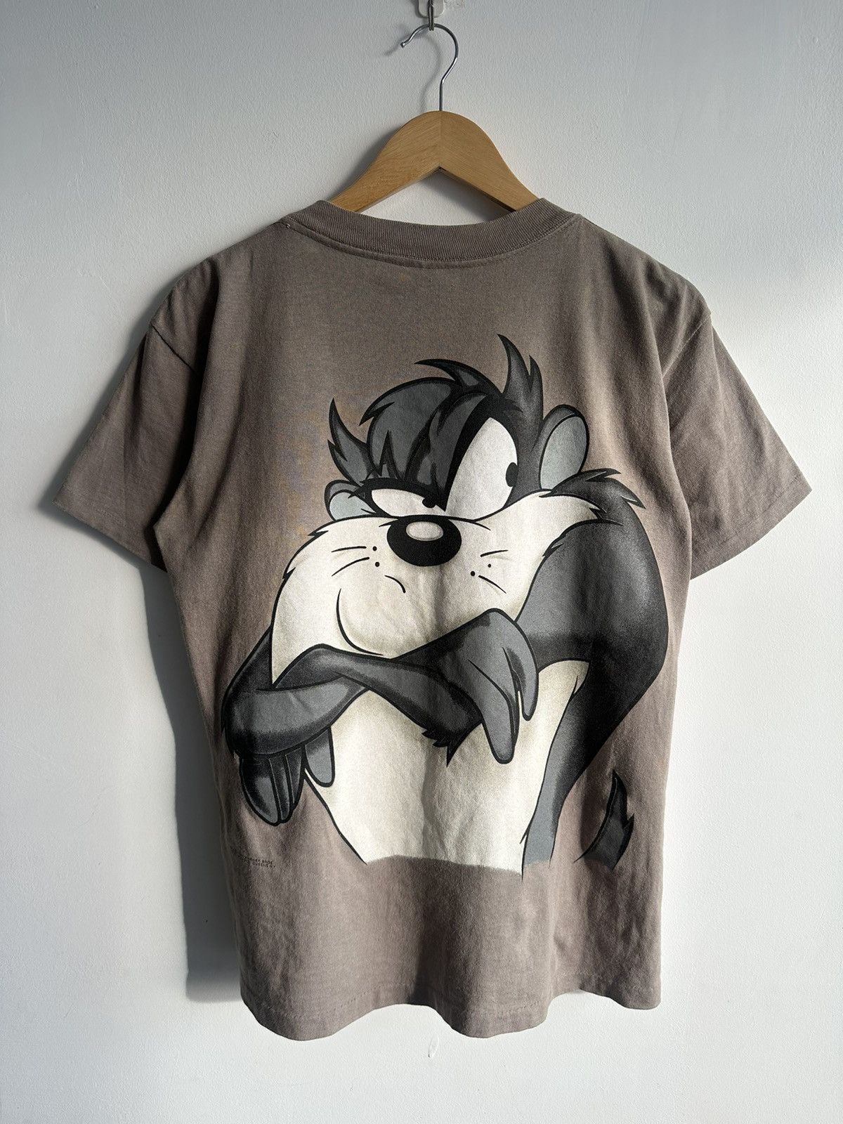 Cartoon Network × Vintage × Warner Bros Vintage 90’s Taz Mania Devil Cartoon Warner Bros USA Tshirt Size US M / EU 48-50 / 2 - 1 Thumbnail