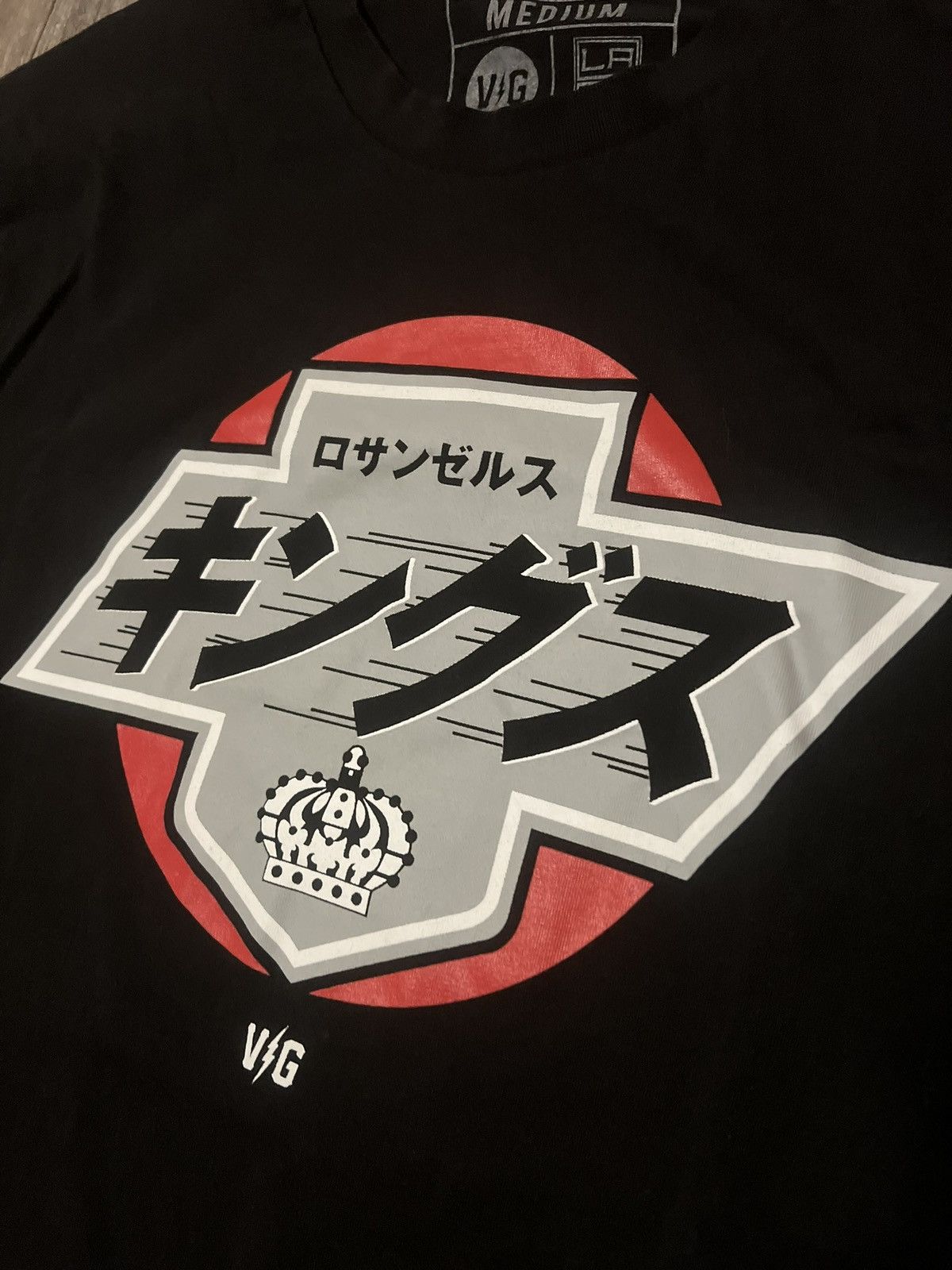 NHL Violent Gentlemen Kings Japanese Heritage Night shirt Size US M / EU 48-50 / 2 - 2 Thumbnail