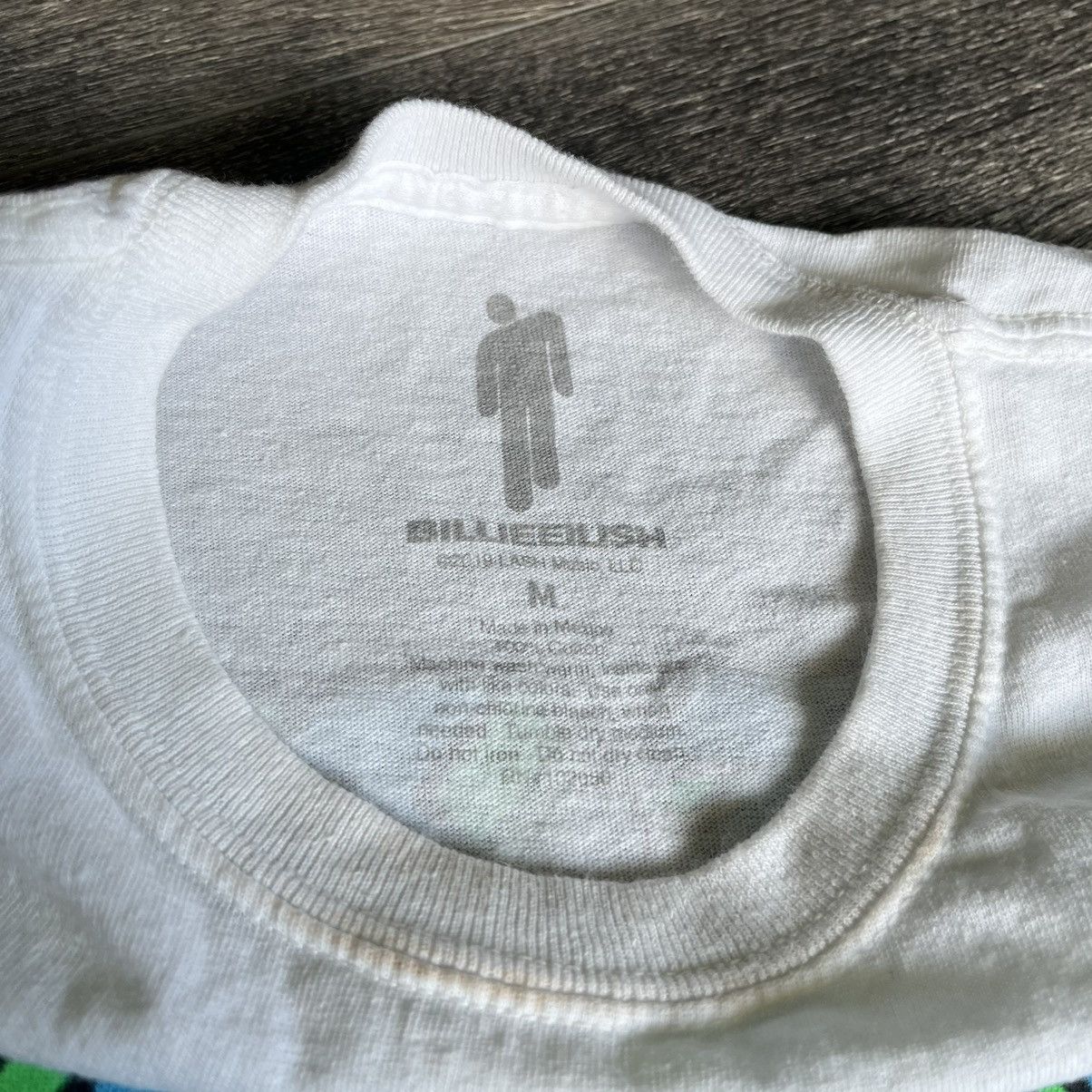 Billie Eilish Billie Eilish 2019 World Tour Tiger Graphic Logo Band Tee Size US M / EU 48-50 / 2 - 5 Thumbnail
