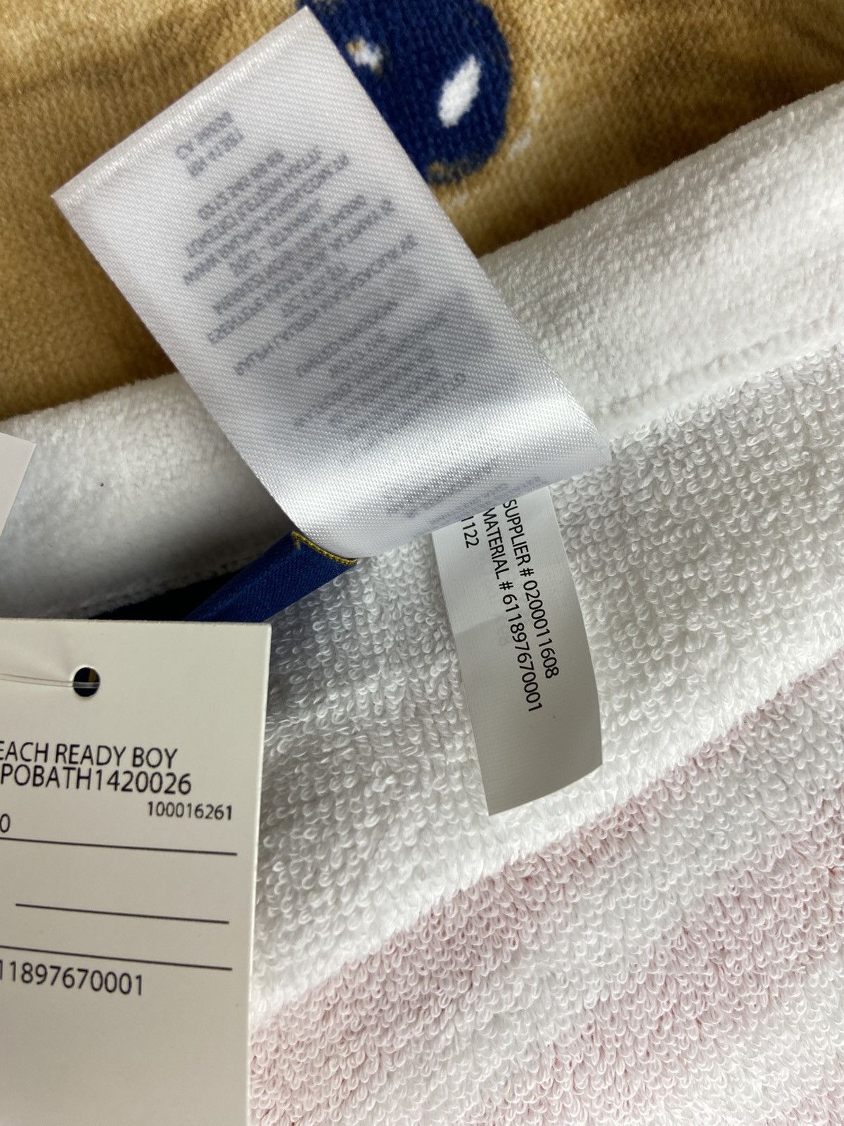 Polo Ralph Lauren Polo Ralph Lauren Bear Beach Towel 33x66 Size ONE SIZE - 10 Thumbnail