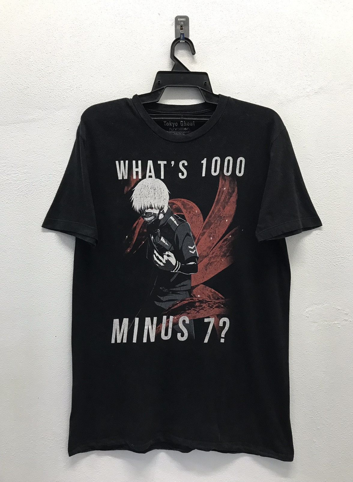 Anime × Japanese Brand Vintage Tokyo Ghoul What’s 1000 Minus 7 Shirt Size US L / EU 52-54 / 3 - 1 Thumbnail