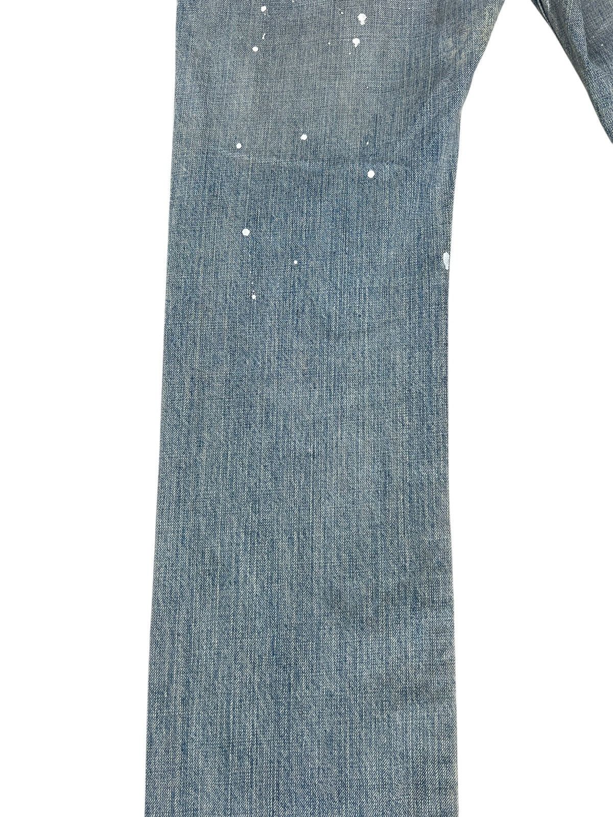 Tete Homme Vintage Tete Homme Japan Dirty Mud Denim Painter Jeans Size US 31 - 14 Thumbnail