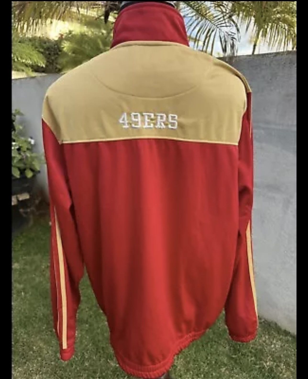 NFL San Francisco 49ers Jacket Men's XL Red NFL Embroidered Size US XL / EU 56 / 4 - 2 Thumbnail