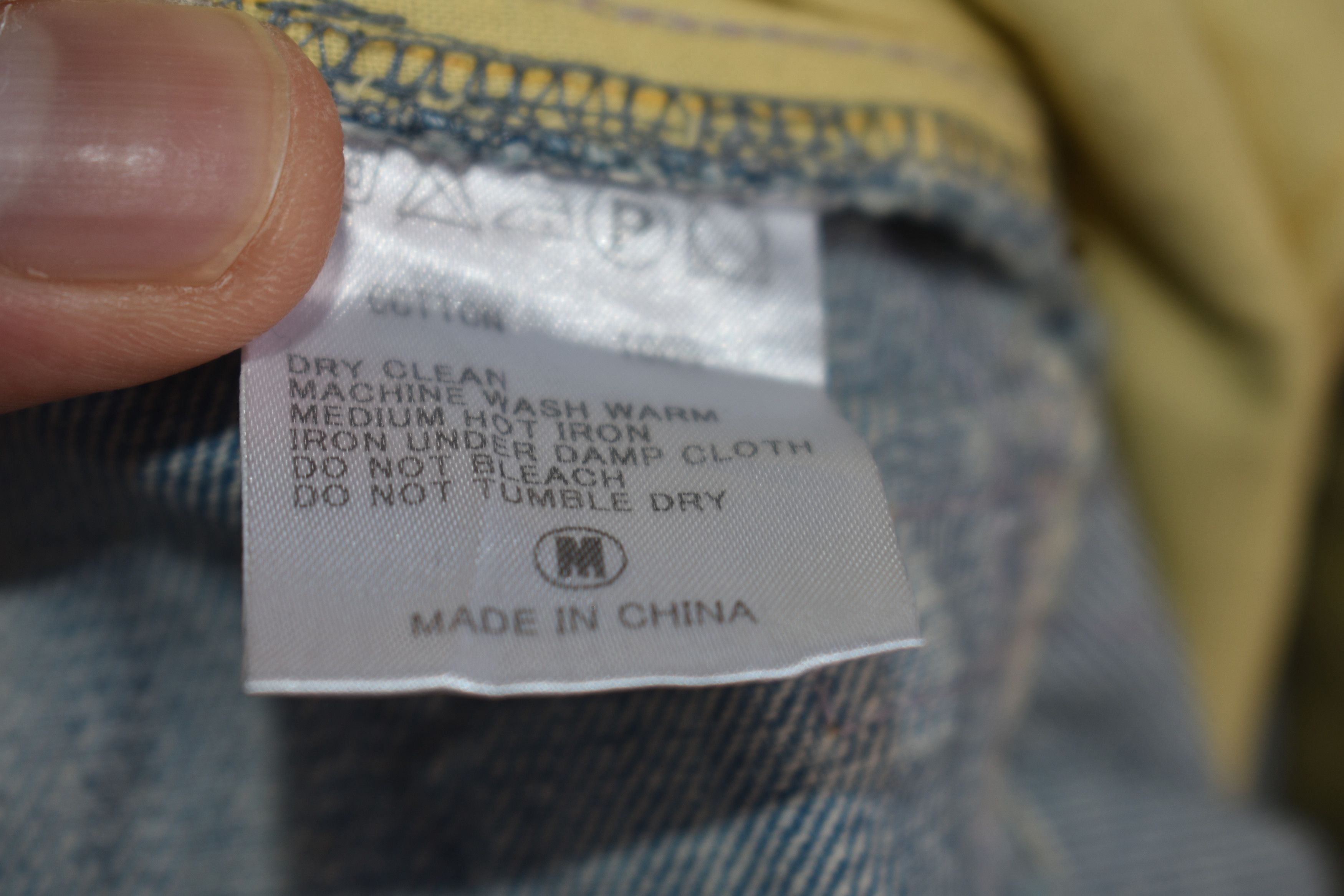 Hysteric Glamour × Japanese Brand Guell Mustard Patchwork Denim Hysteric Glamour Style W33 Size US 32 / EU 48 - 7 Thumbnail