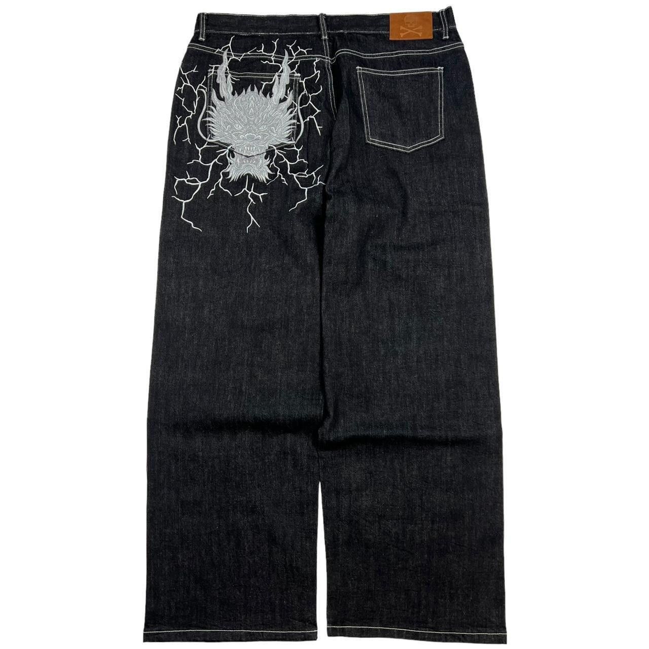 Other Bounty Bodega By Bounty Dragon Denim Jeans - Waist: 38” Size US 38 / EU 54 - 1 Thumbnail