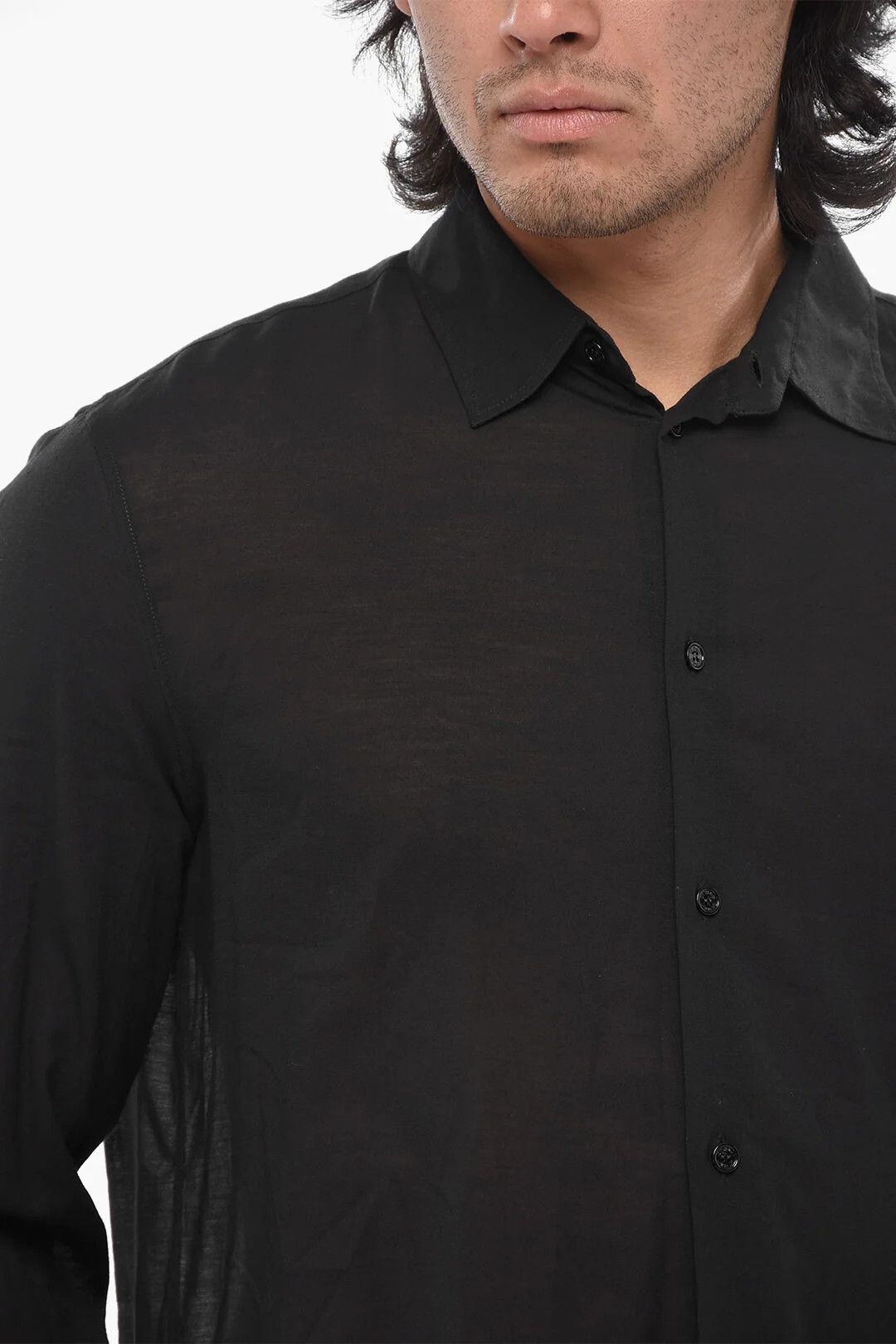 Off-White og1mm0526 Jersey Shirt in Black Size US S / EU 44-46 / 1 - 3 Thumbnail