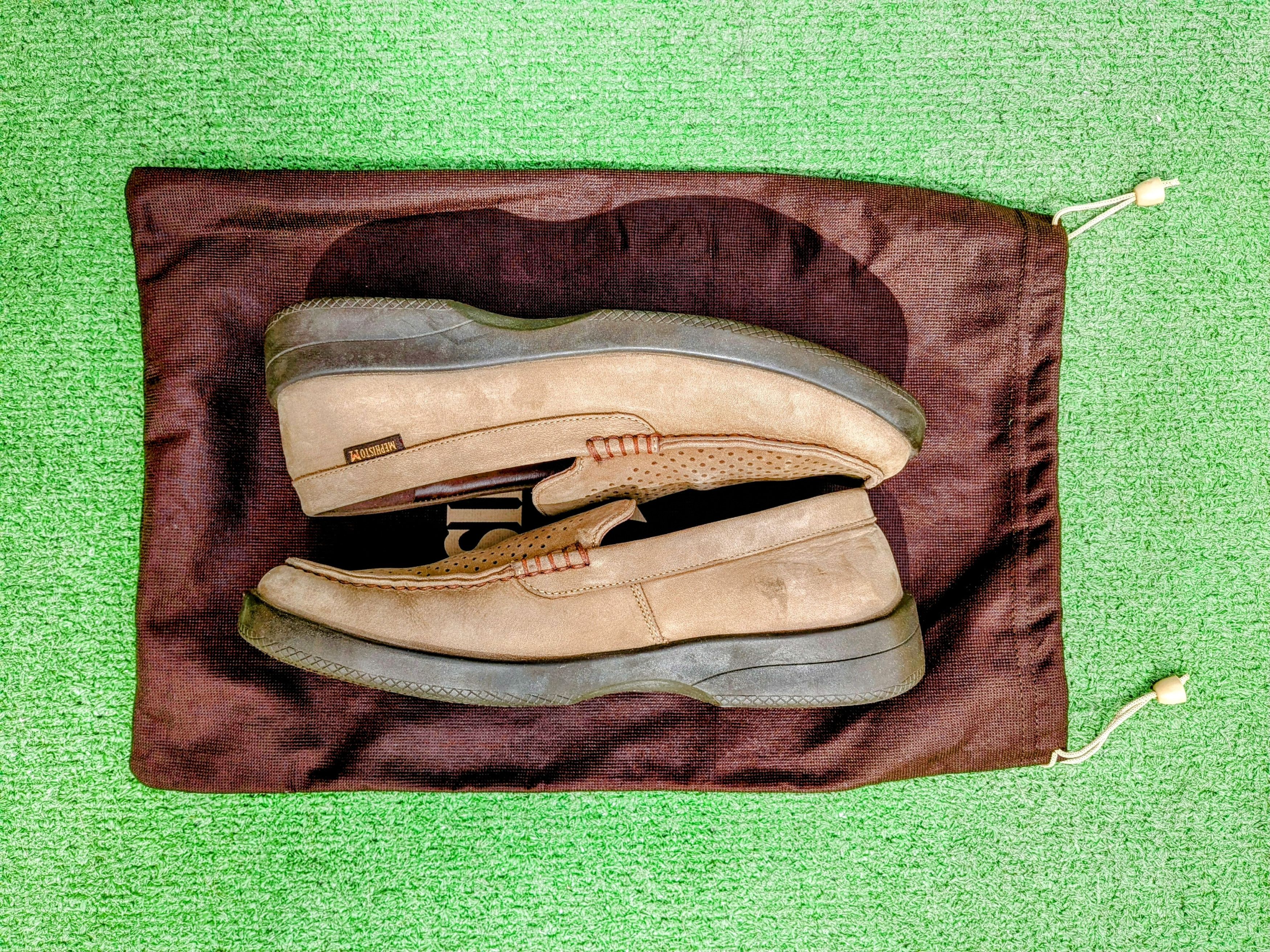Mephisto Mephisto Algoras Suede Vented Slip-On Moccasins Shoes Size US 7 / EU 40 - 4 Thumbnail