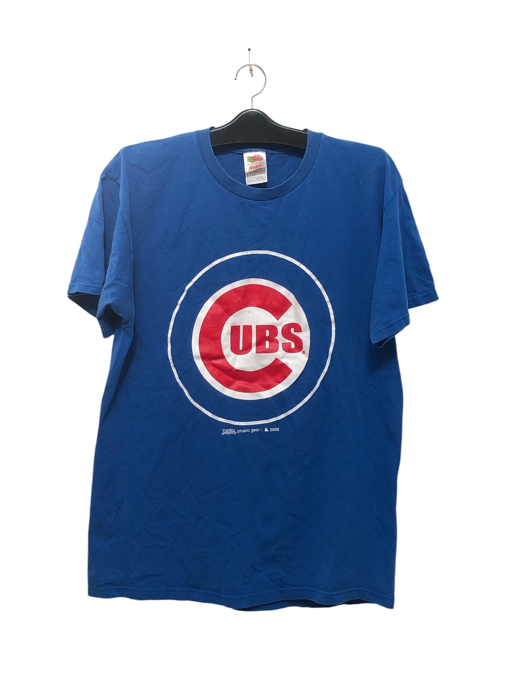 MLB × Vintage Vintage MLB Chicago Cubs Big Logo Tshirt Size US L / EU 52-54 / 3 - 1 Thumbnail
