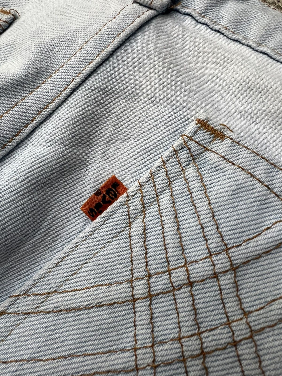 Levi's Vintage 80’s Levis Oren Tag Light Wash Jean Size US 28 / EU 44 - 22 Thumbnail