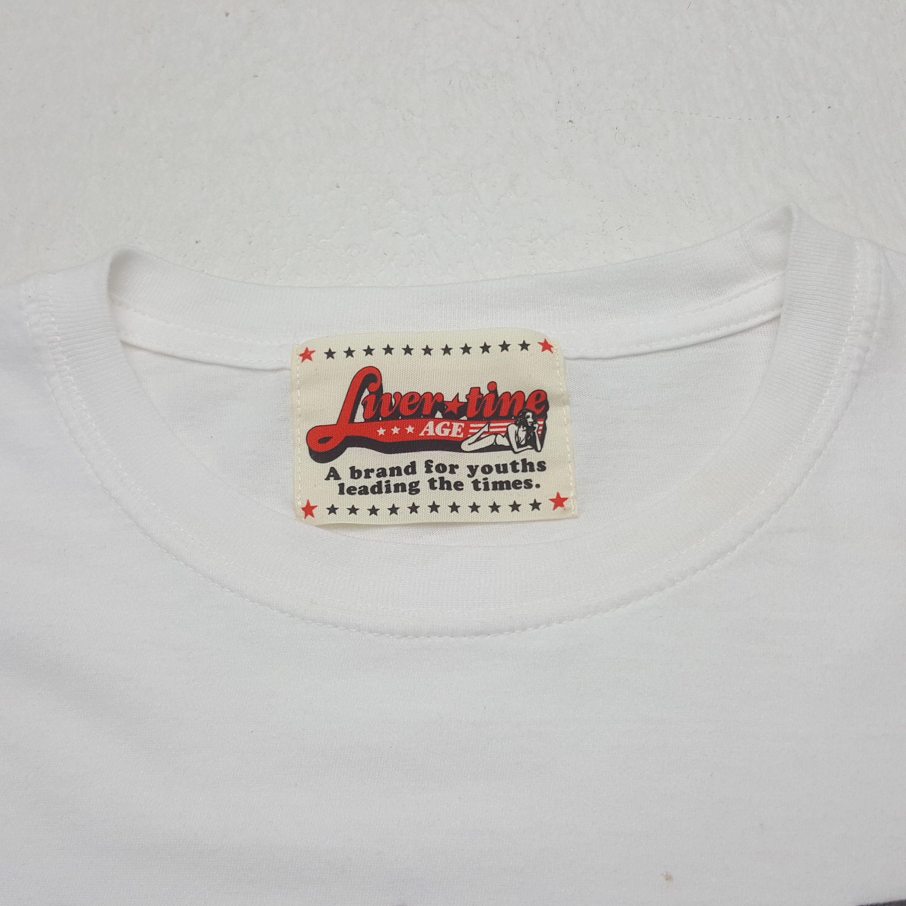 Anime Vintage Japanese Anime Livertine Age Tshirt Size US M / EU 48-50 / 2 - 4 Thumbnail