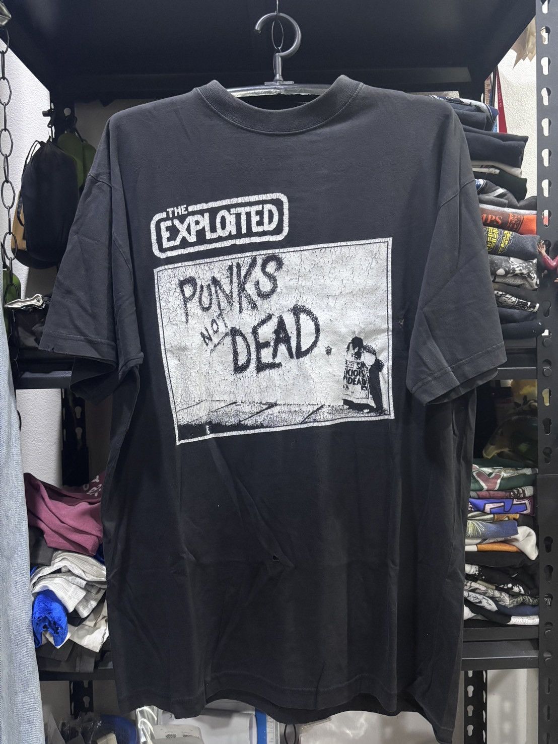 Band Tees Vintage The Exploited Size US L / EU 52-54 / 3 - 1 Thumbnail