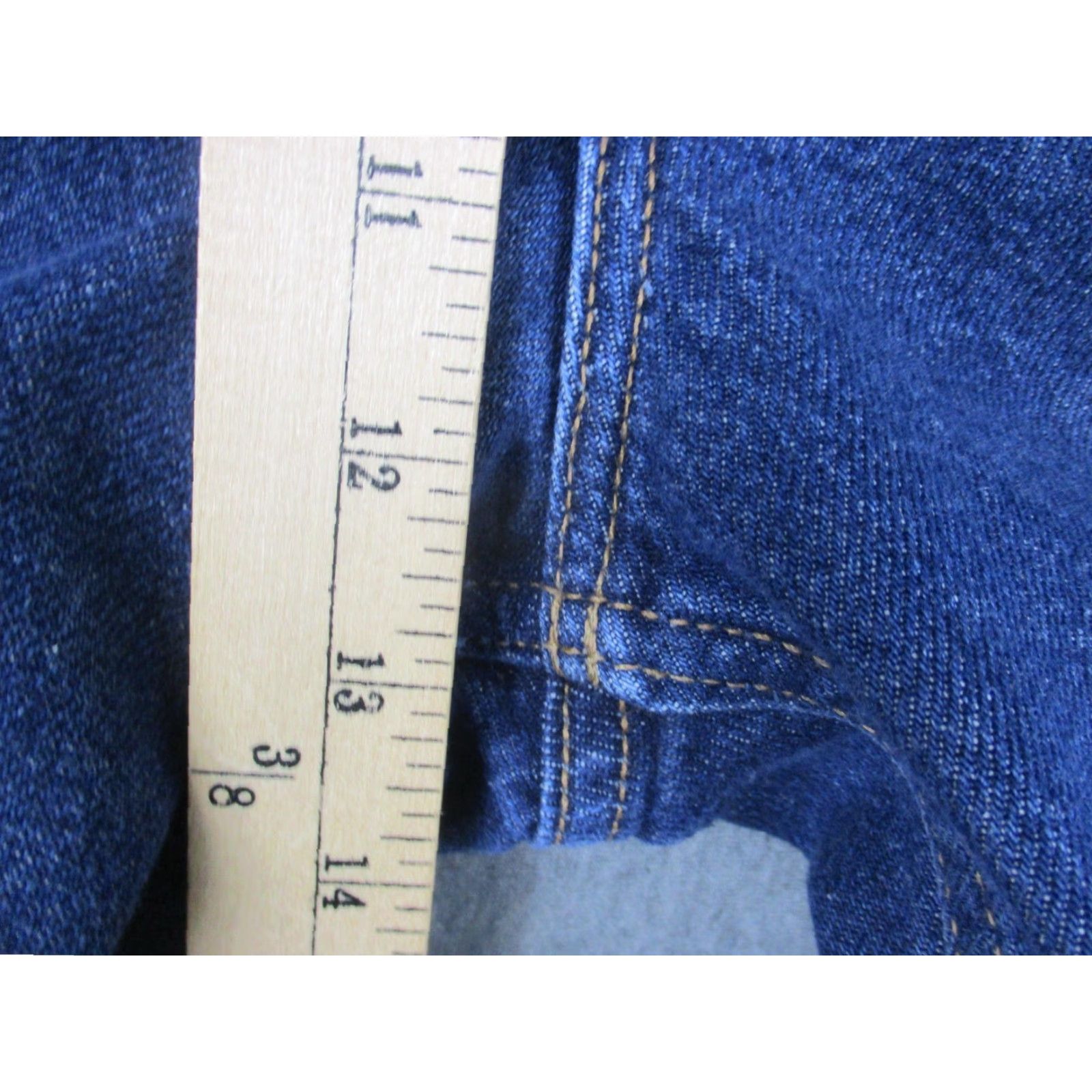 Tommy Hilfiger VINTAGE Tommy Jeans Jeans Mens 36x32 Blue Denim 100% Cotton Y2K 00s Size US 36 / EU 52 - 4 Thumbnail