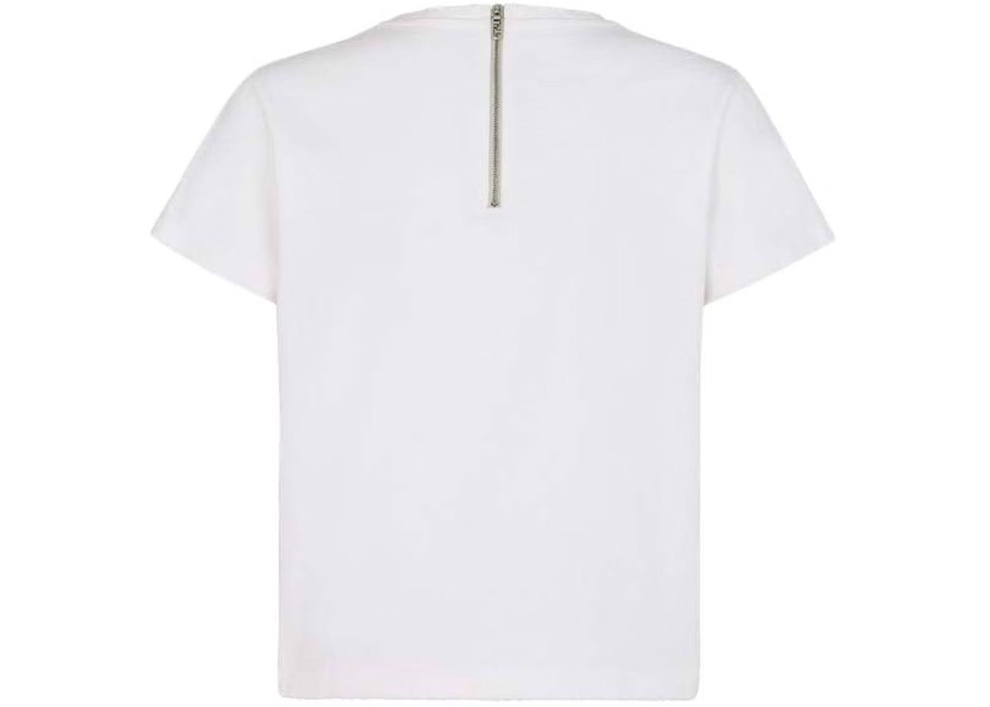 Fendi o1loc1c0824 T-Shirt in White Size XS / US 0-2 / IT 36-38 - 2 Thumbnail