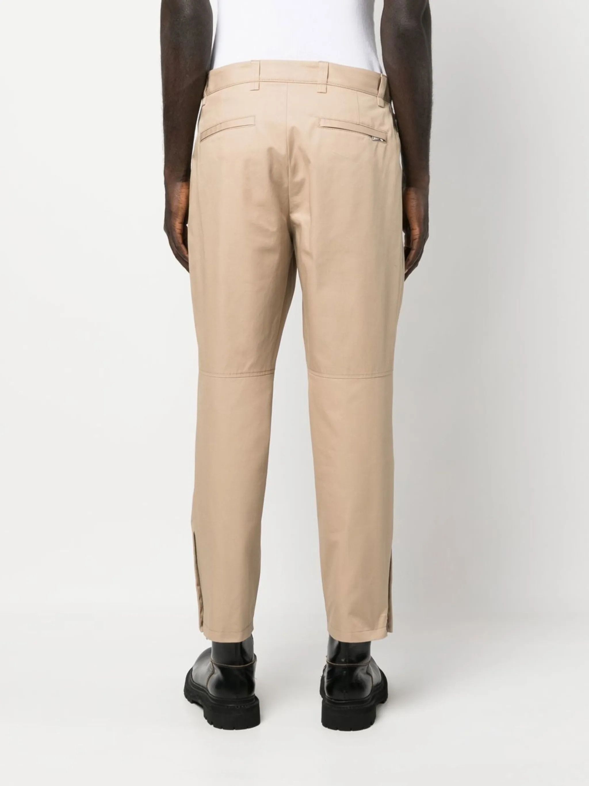 Lanvin o1y0125 Casual Pant in Beige Size US 34 / EU 50 - 3 Thumbnail