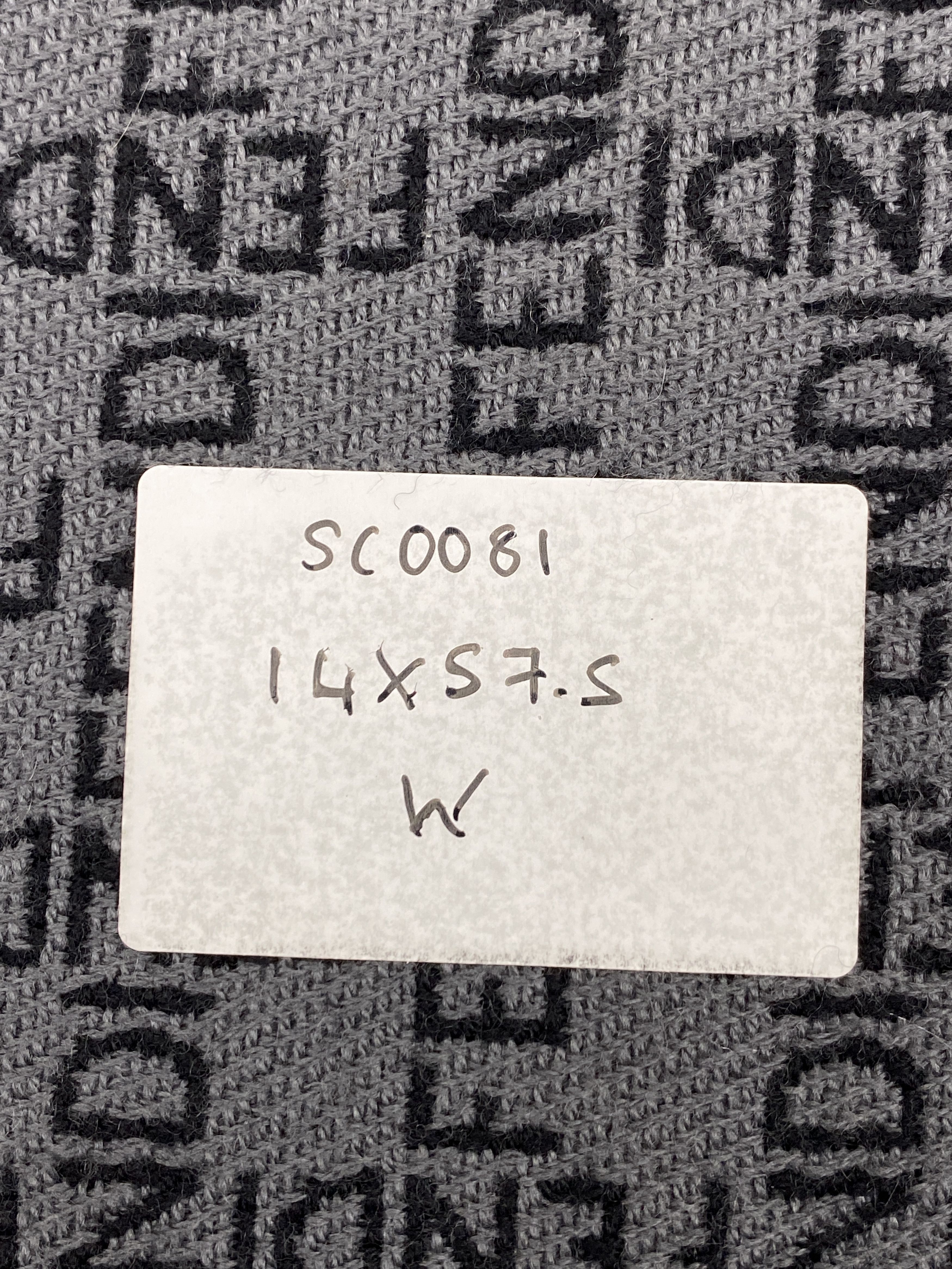 Fendi Vintage Fendi Zucca Monogram Scarf Muffler Neckwear SC0081 Size ONE SIZE - 8 Thumbnail