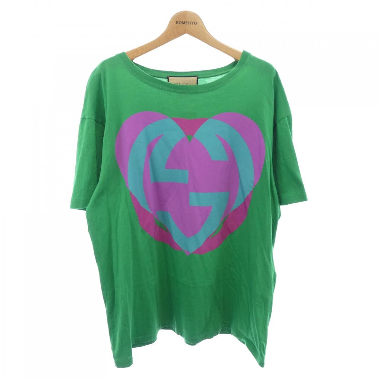 Gucci Gucci Gucci Cotton T Shirt Textile T-Shirts 615044XJD63 DUTY FREE for USA Size ONE SIZE - 1 Thumbnail