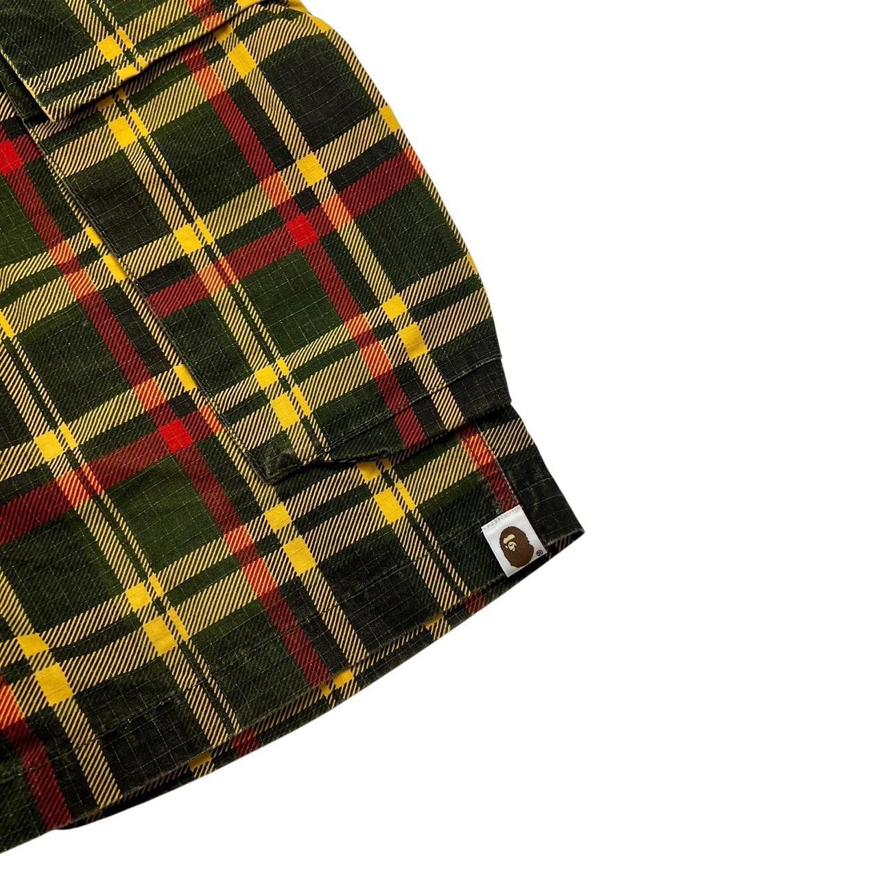 Bape Vintage Bape Check / Tartan Shorts - Small - Waist: 32” Size US 32 / EU 48 - 3 Thumbnail