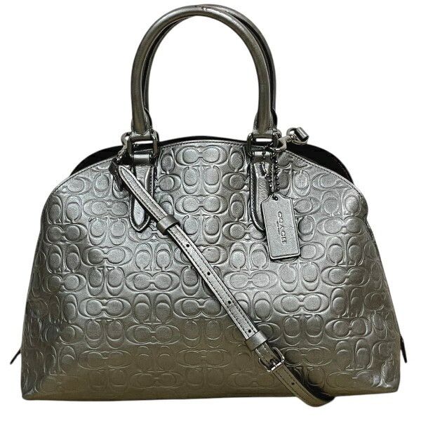 Coach Coach Coach 2way Leather Tote Shoulder Bag Leather Shoulder Bag 35526 DUTY FREE for USA Size ONE SIZE - 1 Thumbnail