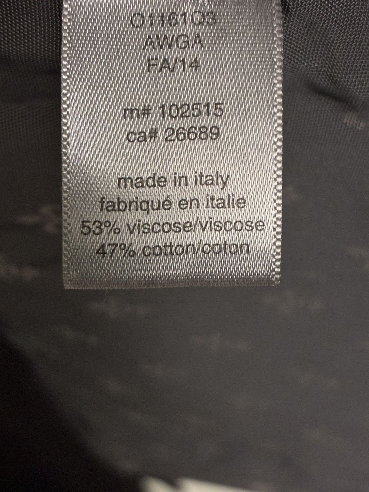 John Varvatos Croc Embossed Coat Jacket EU 54 USA 44 Size US L / EU 52-54 / 3 - 11 Thumbnail