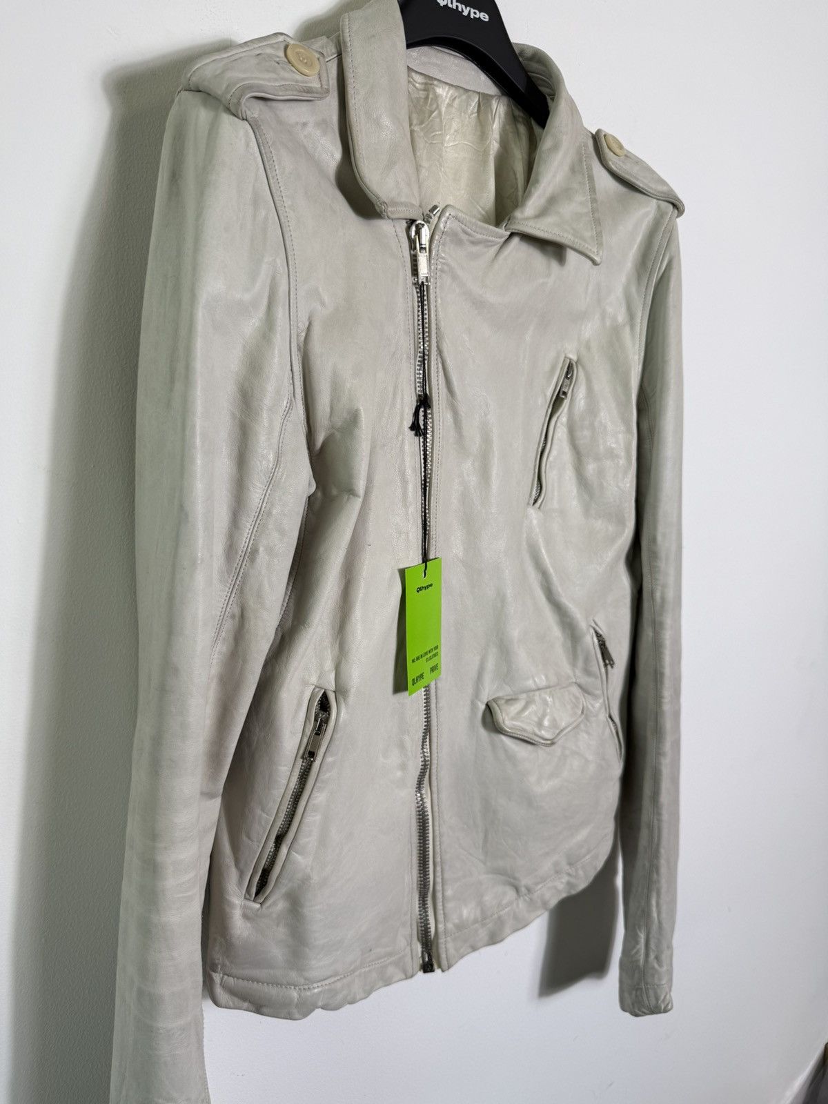 Rick Owens Rick Owens rare biker leather jackets Size US S / EU 44-46 / 1 - 2 Thumbnail
