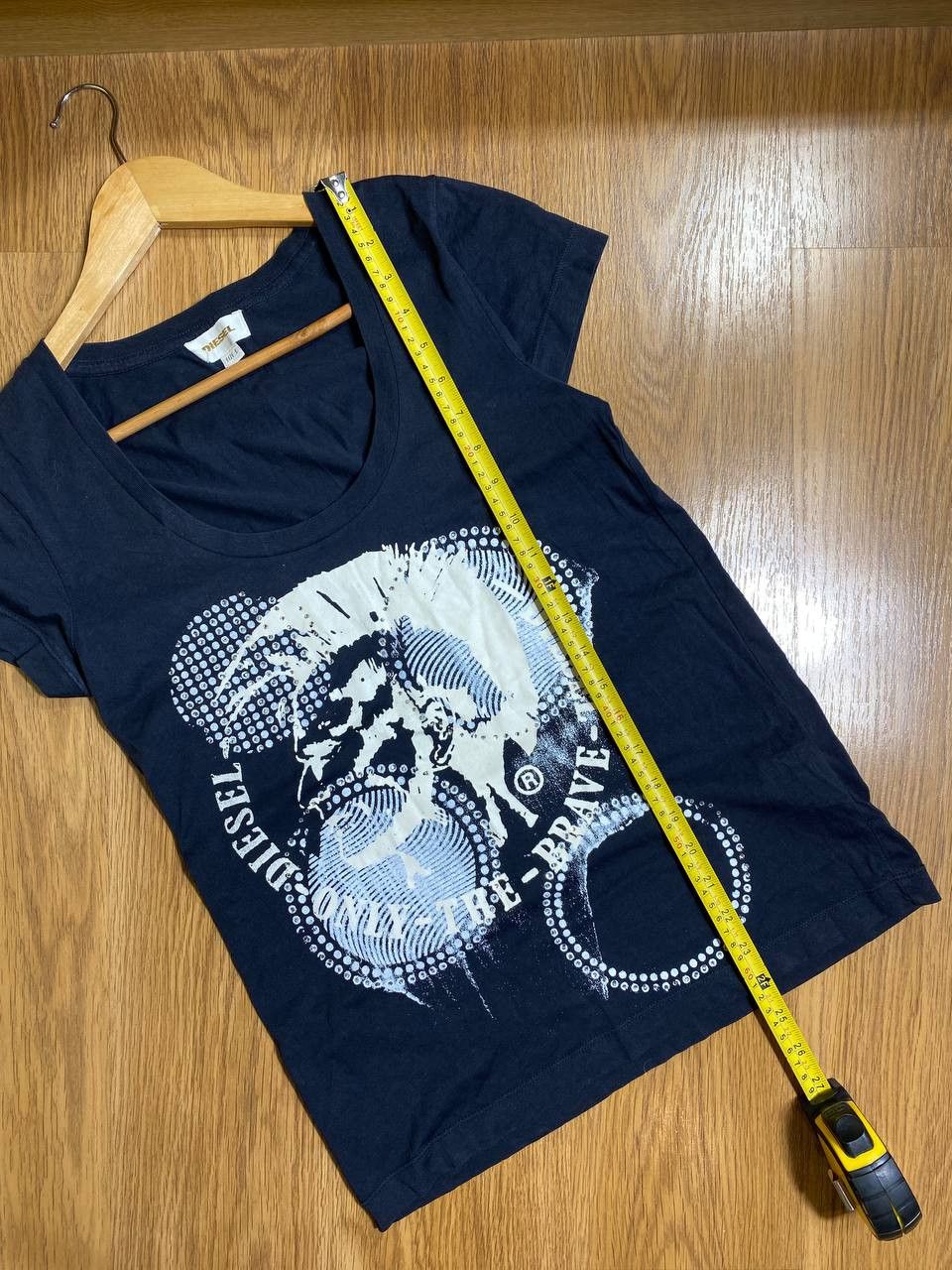 Diesel × Vintage Vintage Y2K Diesel Punch Big Logo T-shirt Size US S / EU 44-46 / 1 - 7 Thumbnail