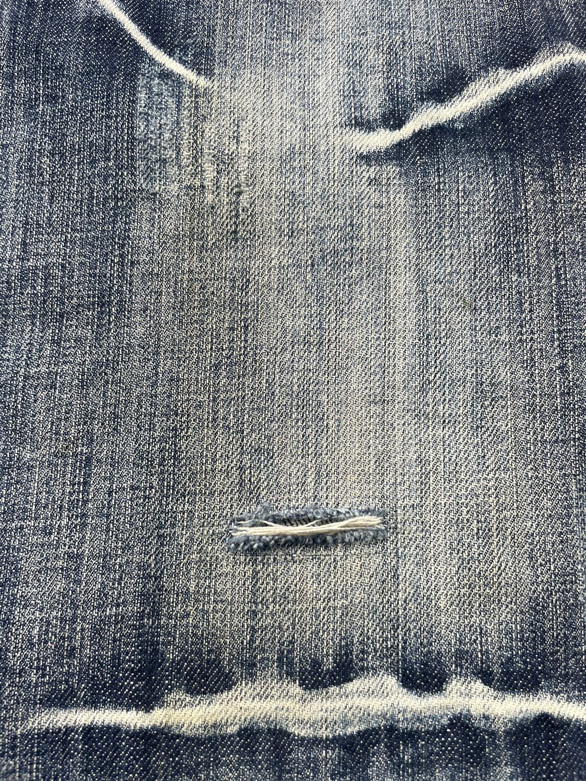 Japanese Brand Hi-Hop Custom Distresed Denim Size US 34 / EU 50 - 21 Thumbnail
