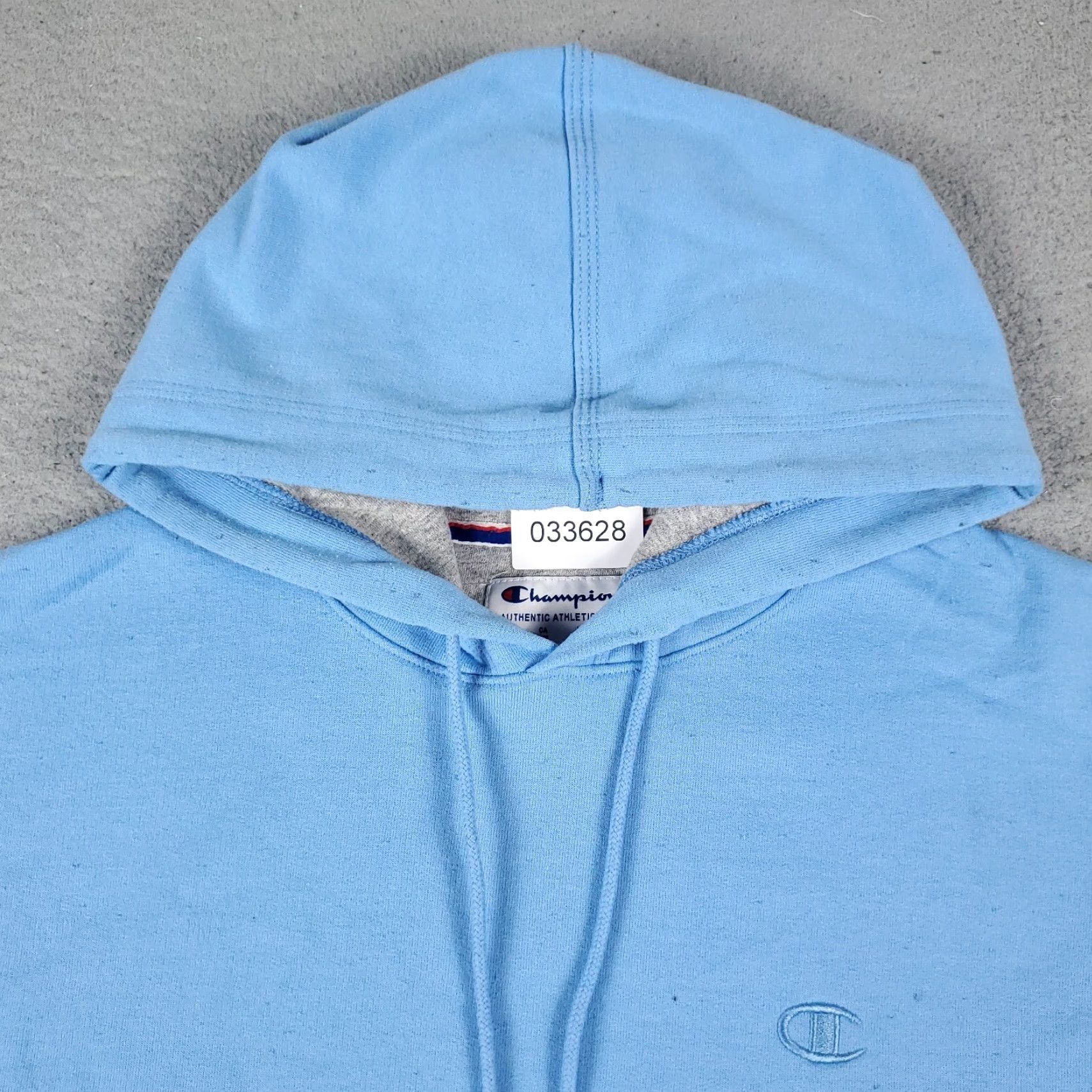 Champion VINTAGE Champion Hoodie Men’s Medium Pullover Sweater Fleece Navy Casual Streetwear Size US M / EU 48-50 / 2 - 2 Thumbnail