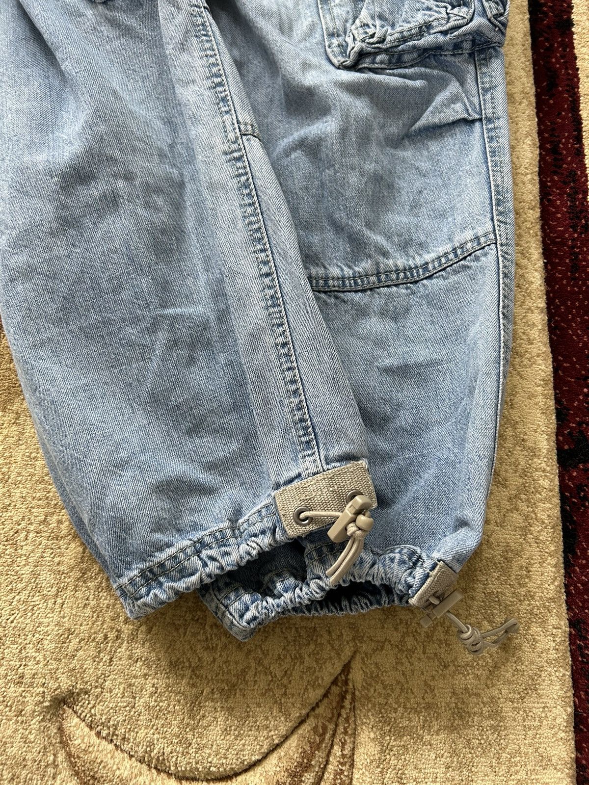 Jet Lag × Vintage Vintage Jet Lag Baggy Denim Cargo Jeans Size US 36 / EU 52 - 12 Thumbnail