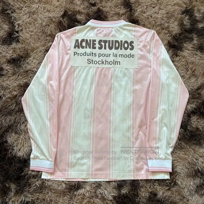 Acne Studios Acne Studios SS24 Football Longsleeve Tee. Size US S / EU 44-46 / 1 - 3 Thumbnail