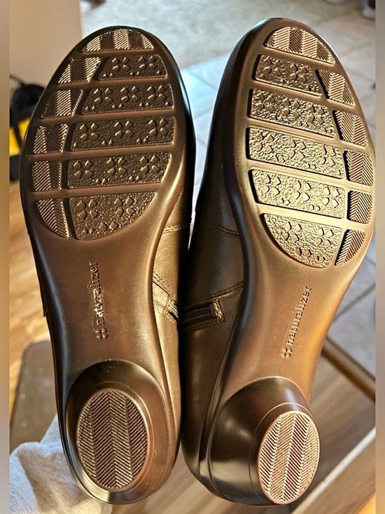 Naturalizer Naturalizer Womens Haley Brown Genuine Leather Ankle Boots Size US 9 / IT 39 - 6 Thumbnail