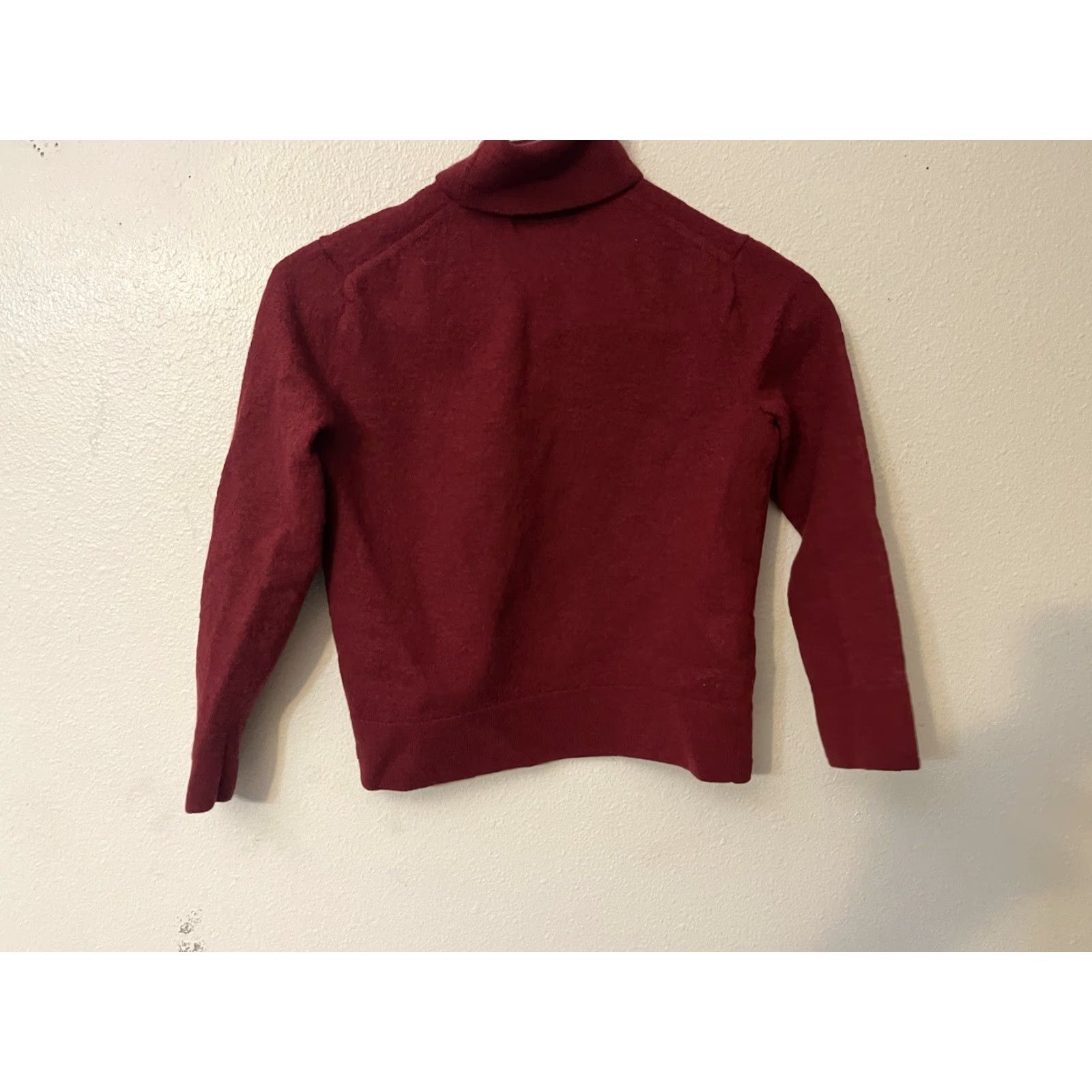 Banana Republic Banana Republic Sweater Baruffa Mens M Red 1/4 Zip Wool Merino Knit Pullover High Neck Casual Size US M / EU 48-50 / 2 - 3 Thumbnail
