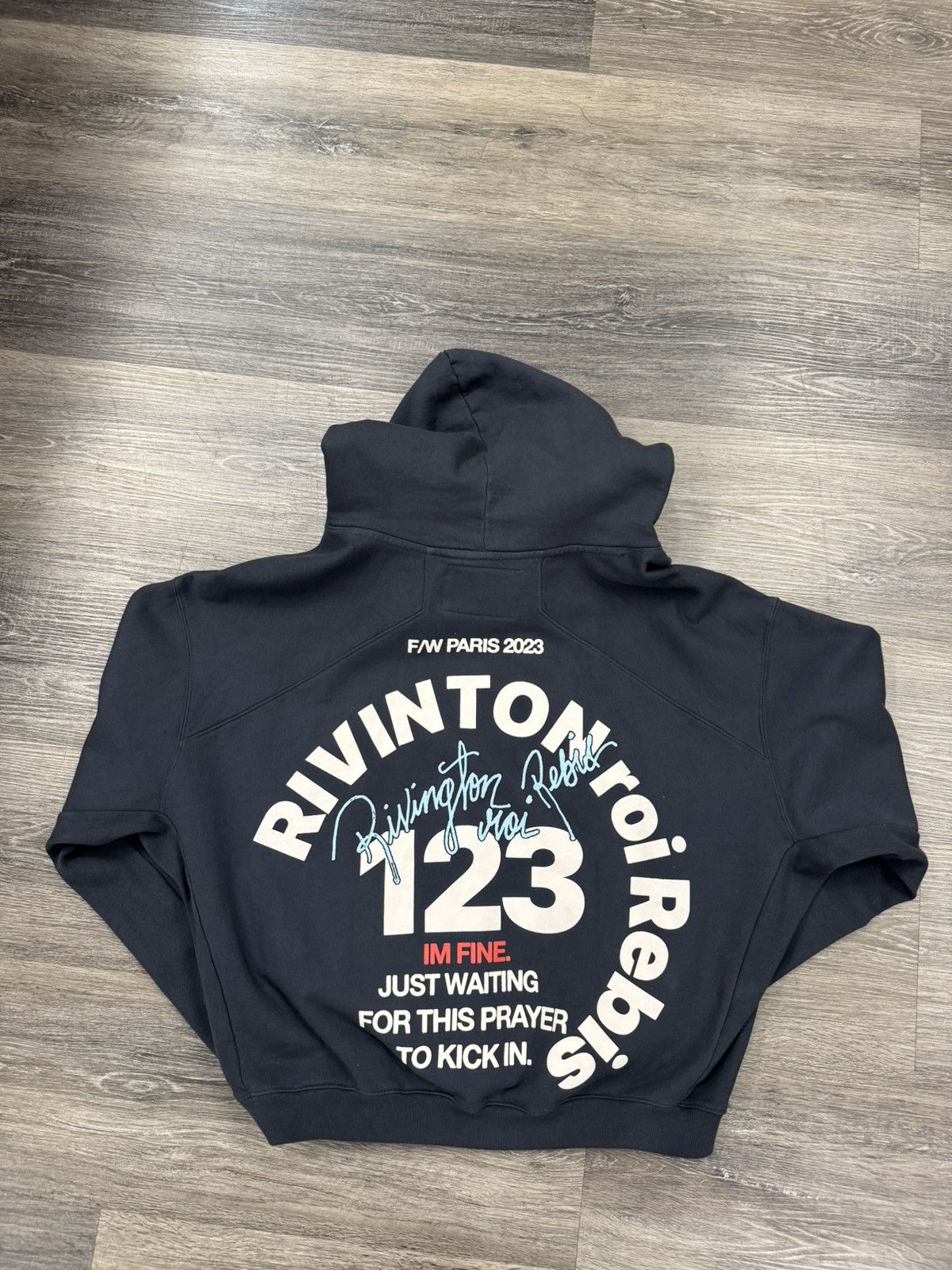 RRR-123 RRR123 CVA Paris Hoodie Size US S / EU 44-46 / 1 - 3 Thumbnail