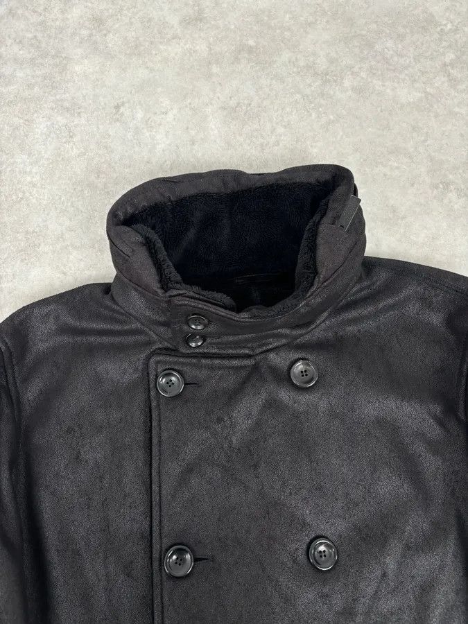 Armani Collezioni Armani Collezioni Black Double-Breasted Caban Coat Size US M / EU 48-50 / 2 - 5 Thumbnail