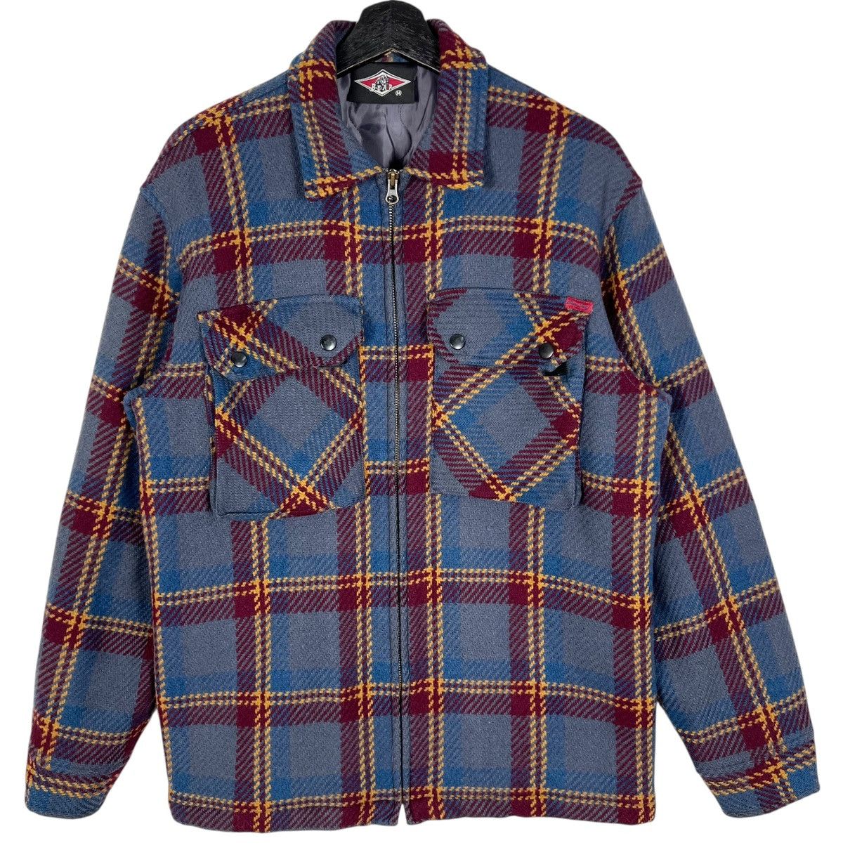 Ron Jon Surf Shop Surf Bear Flannel Zipper Jacket Size US M / EU 48-50 / 2 - 1 Thumbnail