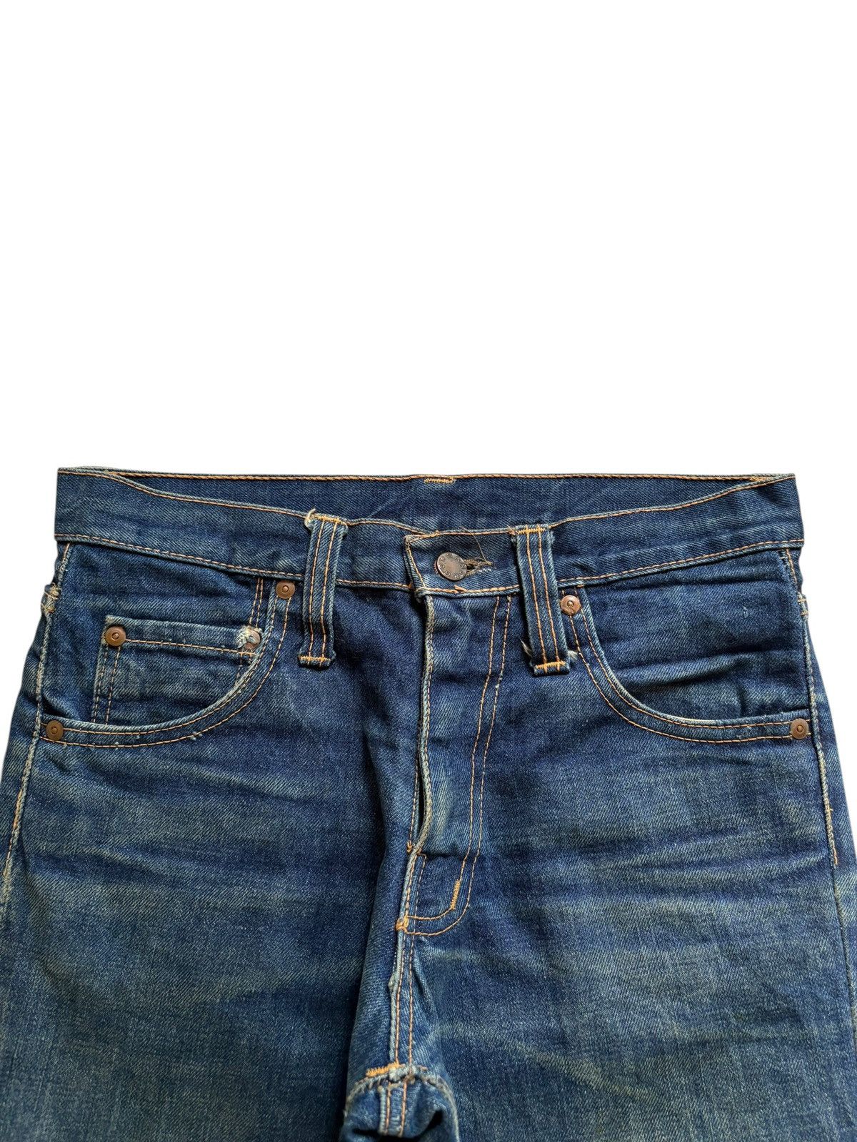 Japanese Brand Vintage Japanese Brand Mud Wash Bootcut Flare Jeans Size 29" - 4 Thumbnail
