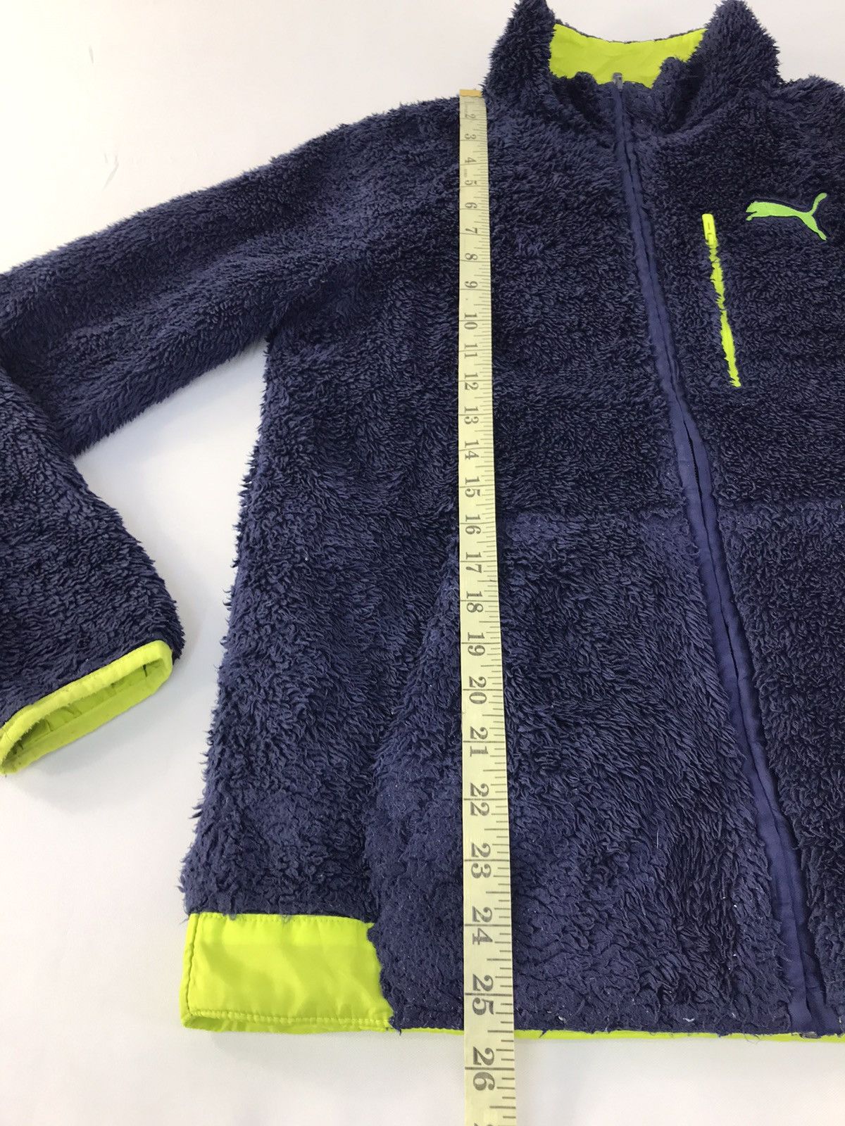 Puma × Vintage Vintage Puma Fleece Jacket Zipper Style Size US S / EU 44-46 / 1 - 16 Thumbnail